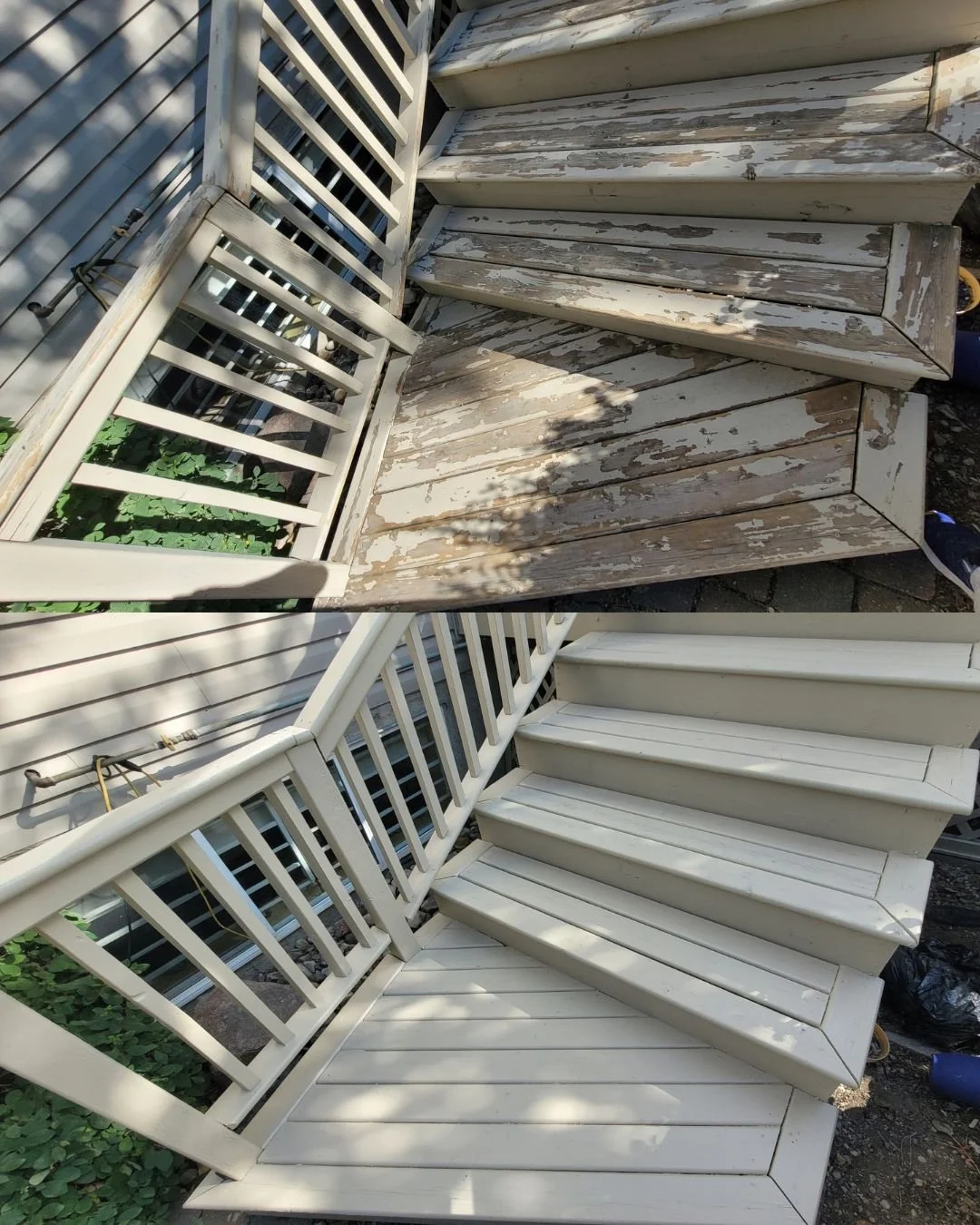 Before & After Deck Stair repaint.jpg