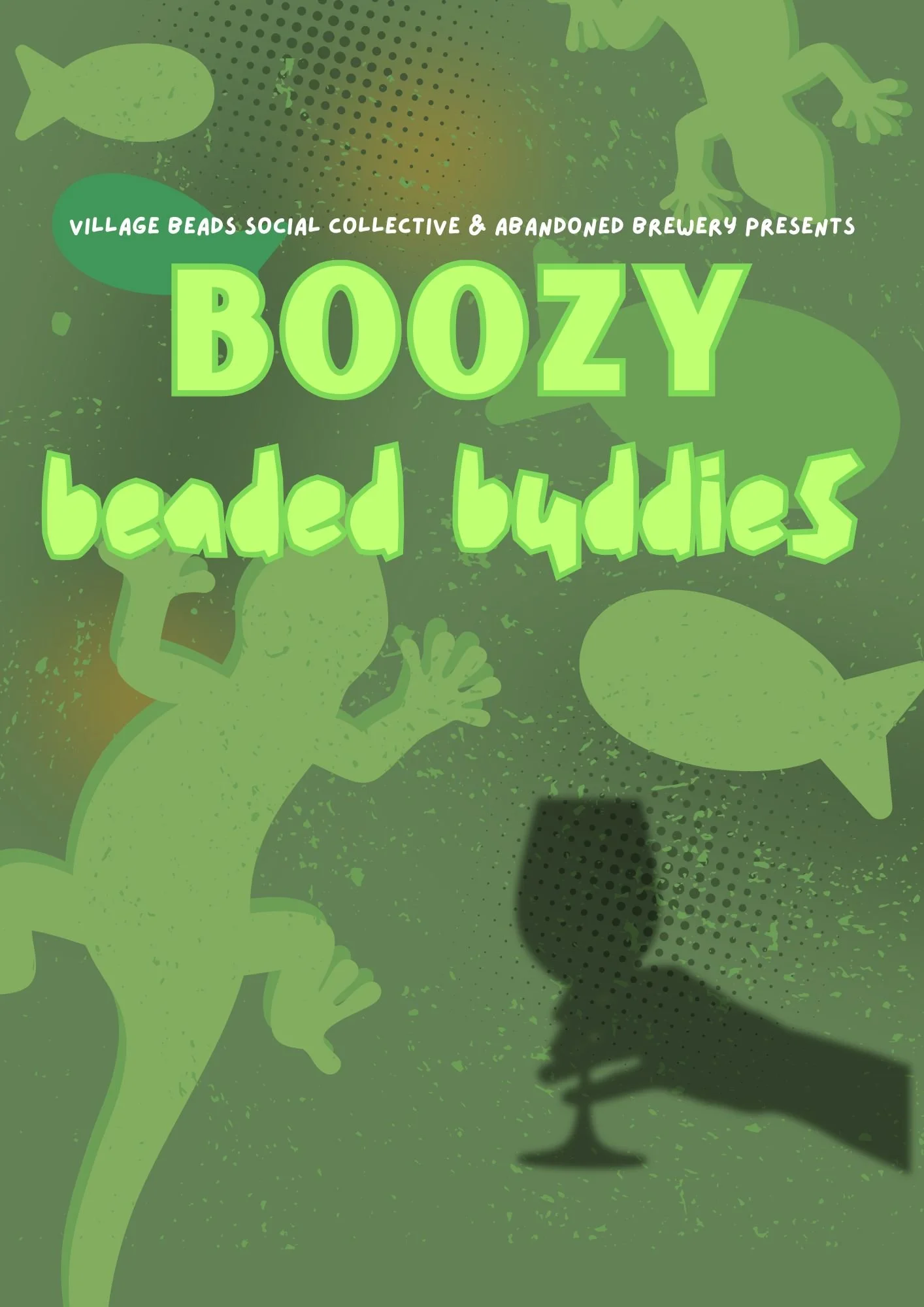 Boozy Beaded Buddies @ Abandoned Brewery (Ages 18+)