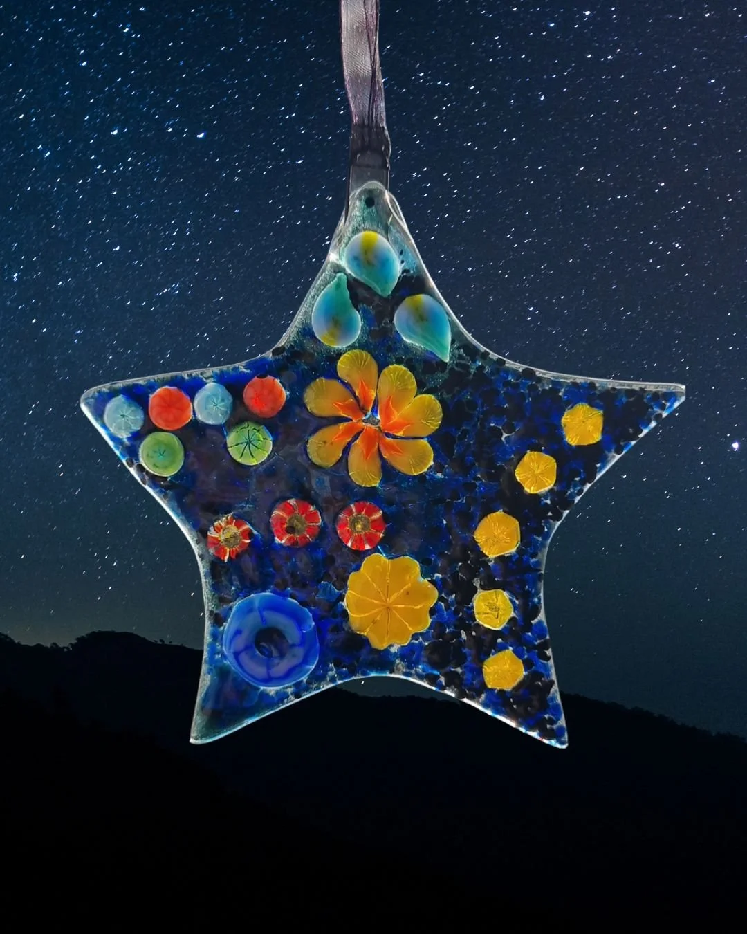 Fused Glass Stars - Redlow Gypsy (Ages 5+)