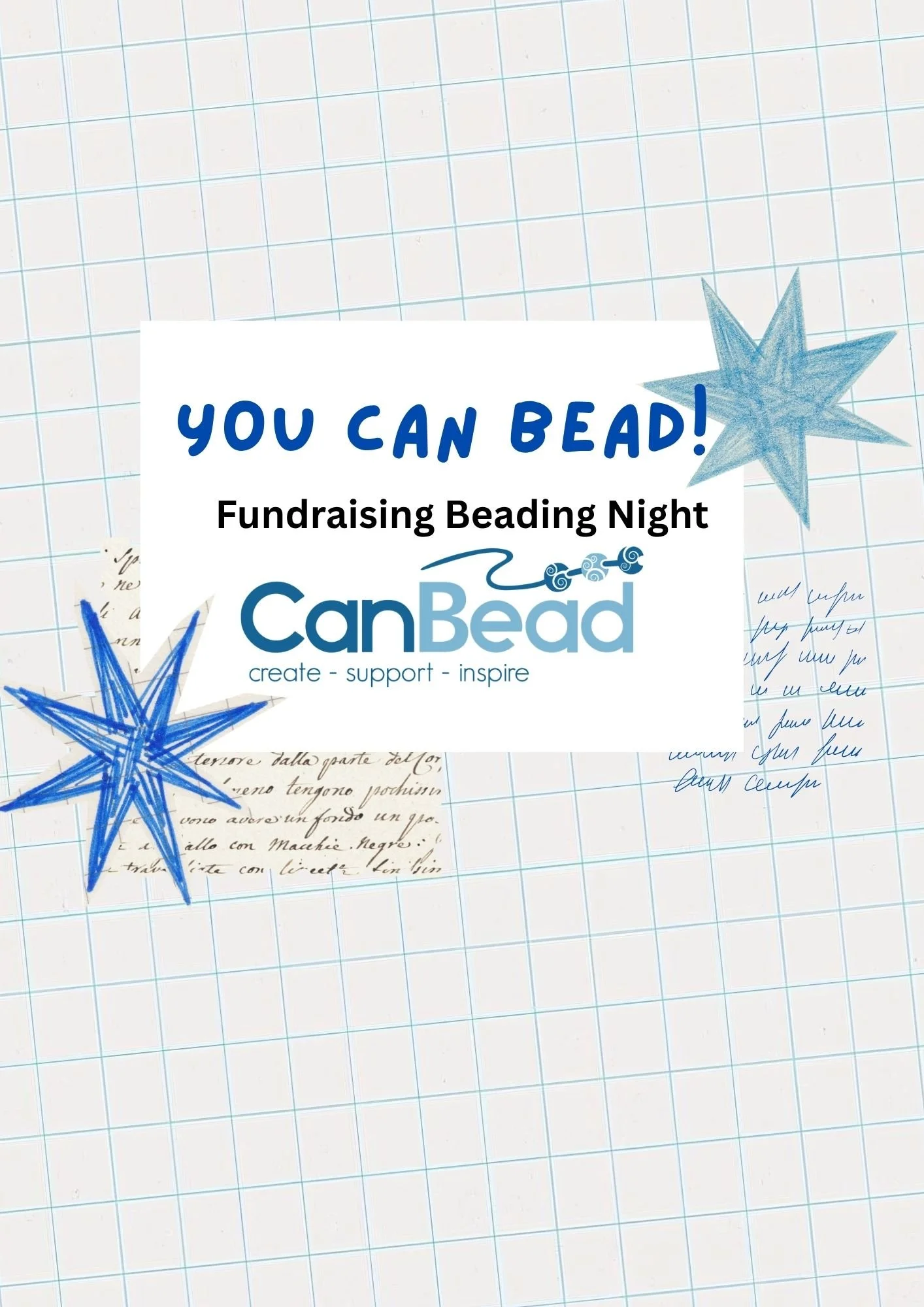 You Can Bead! Fundraising Beading Night for CanBead (All Ages)
