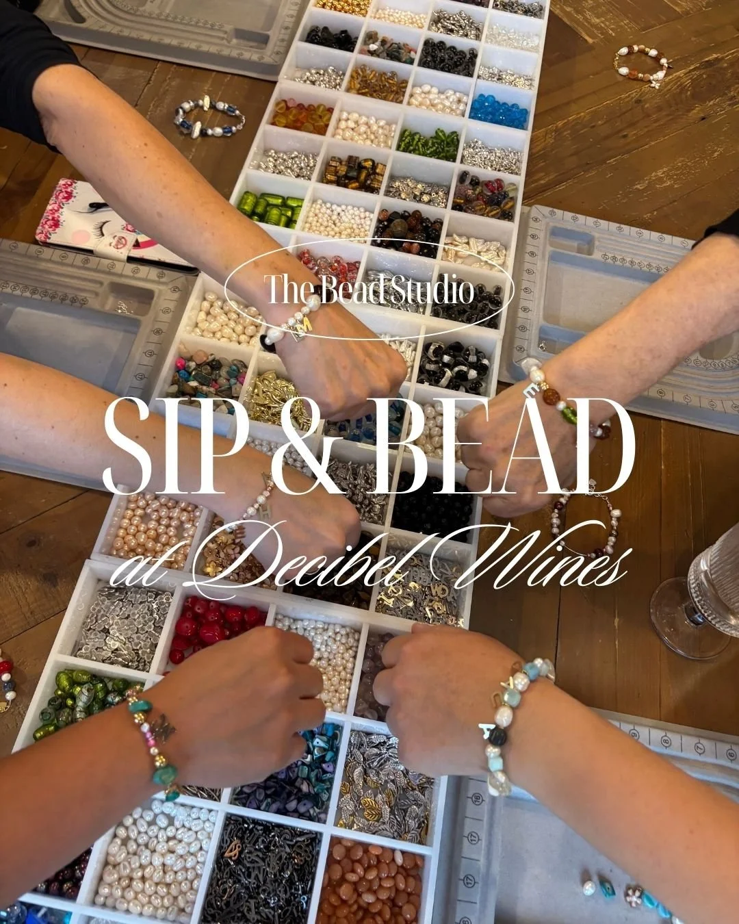 Napier Bead Studio - Sip & Bead: An Evening at Decibel Wines