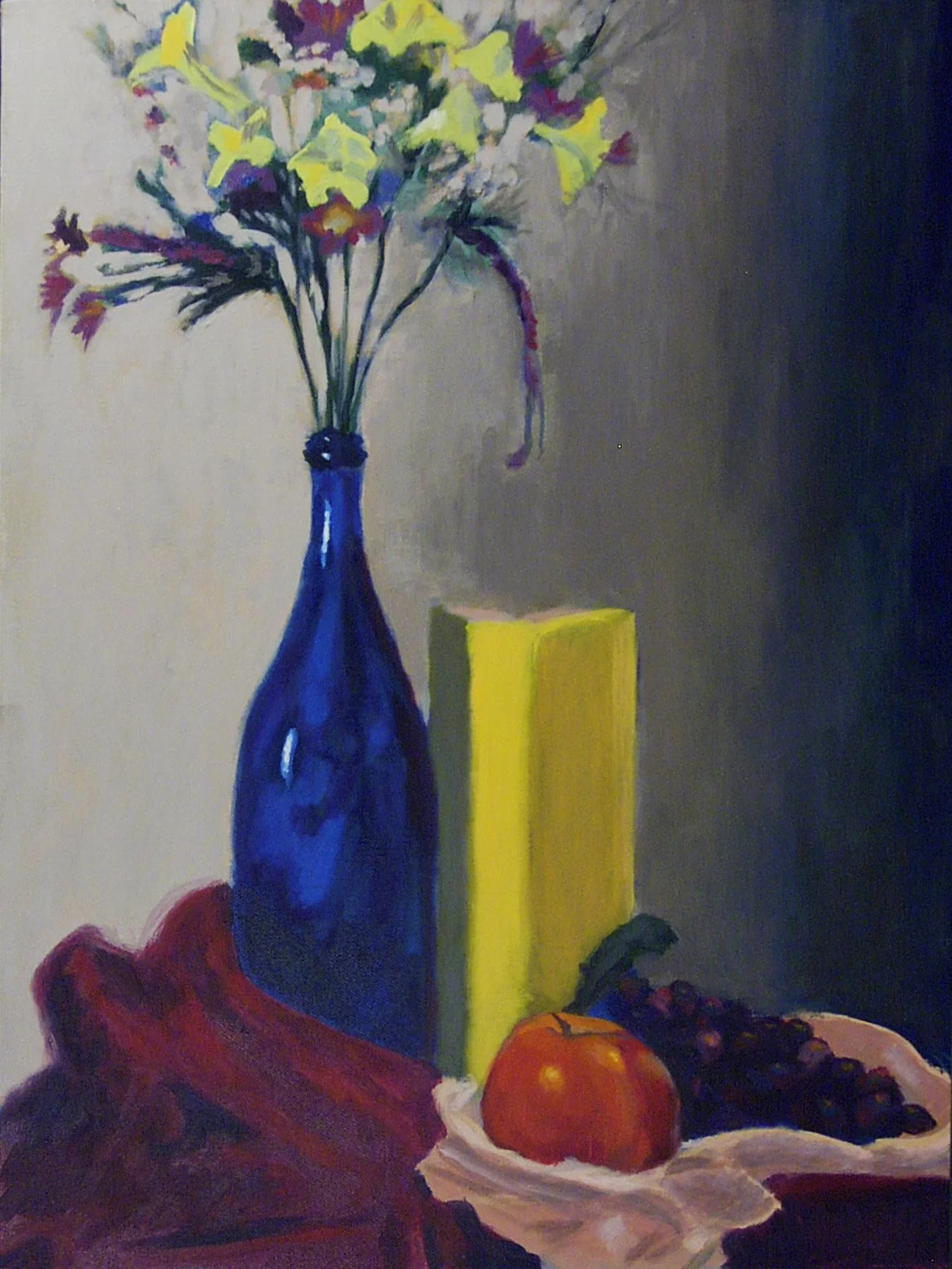 Blue Bottle Still Life