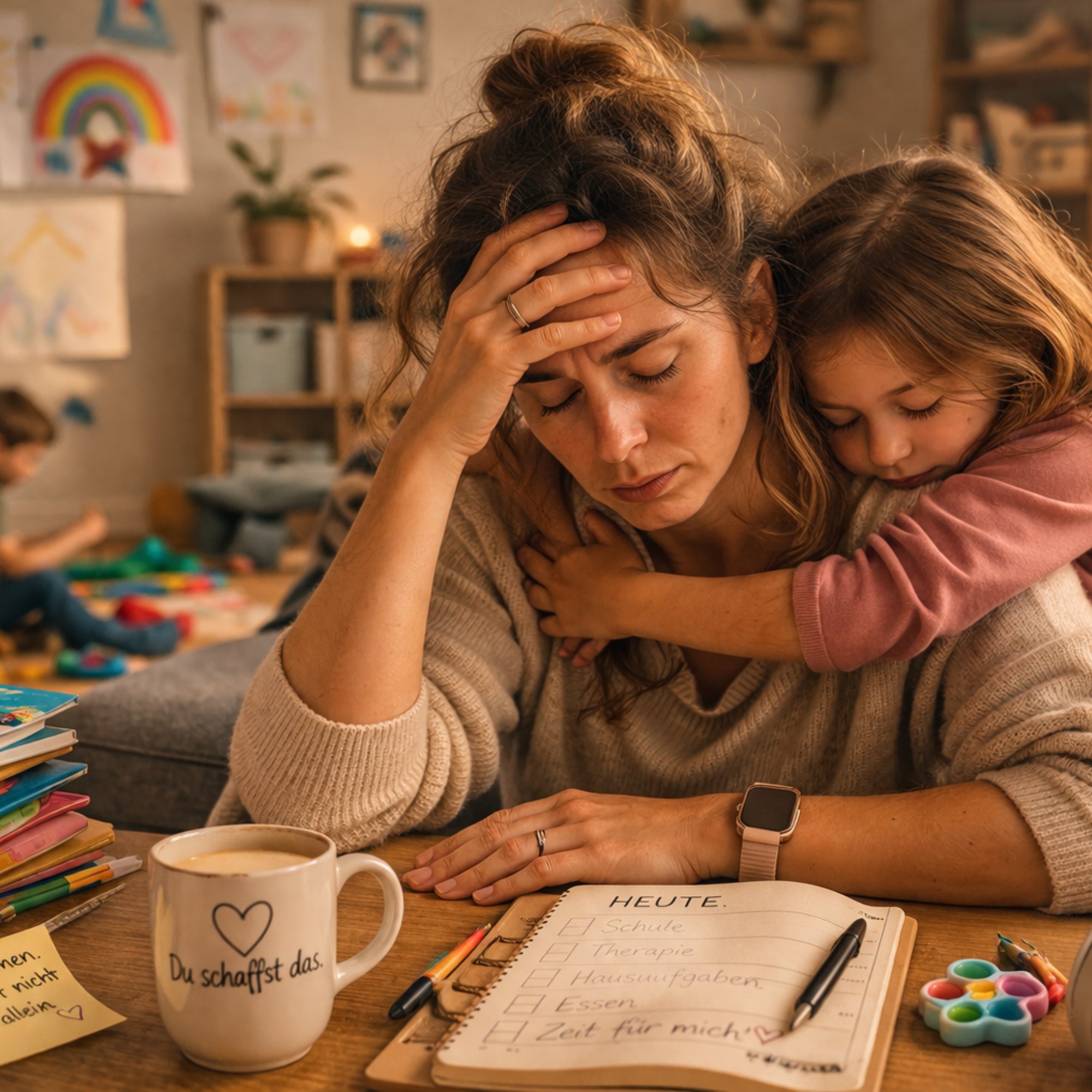 Warum du dich als Elternteil so erschöpft und allein fühlst