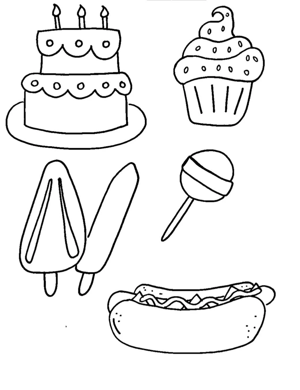 Book 6: Fine Motor Food Activity