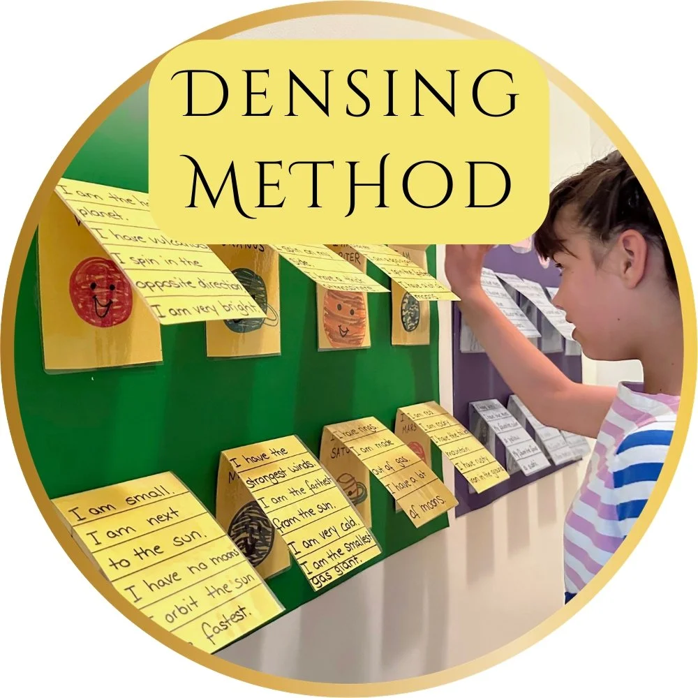 Child using hands-on learning materials to support reading, focus, and skill development