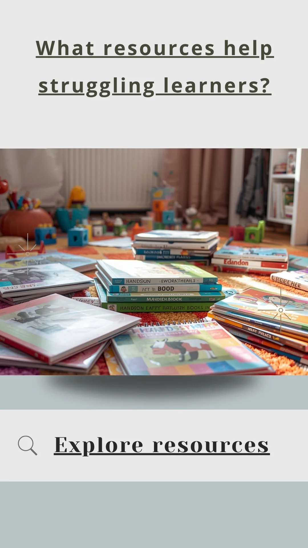 Structured learning books to support struggling learners in reading, writing, math, science, and life skills