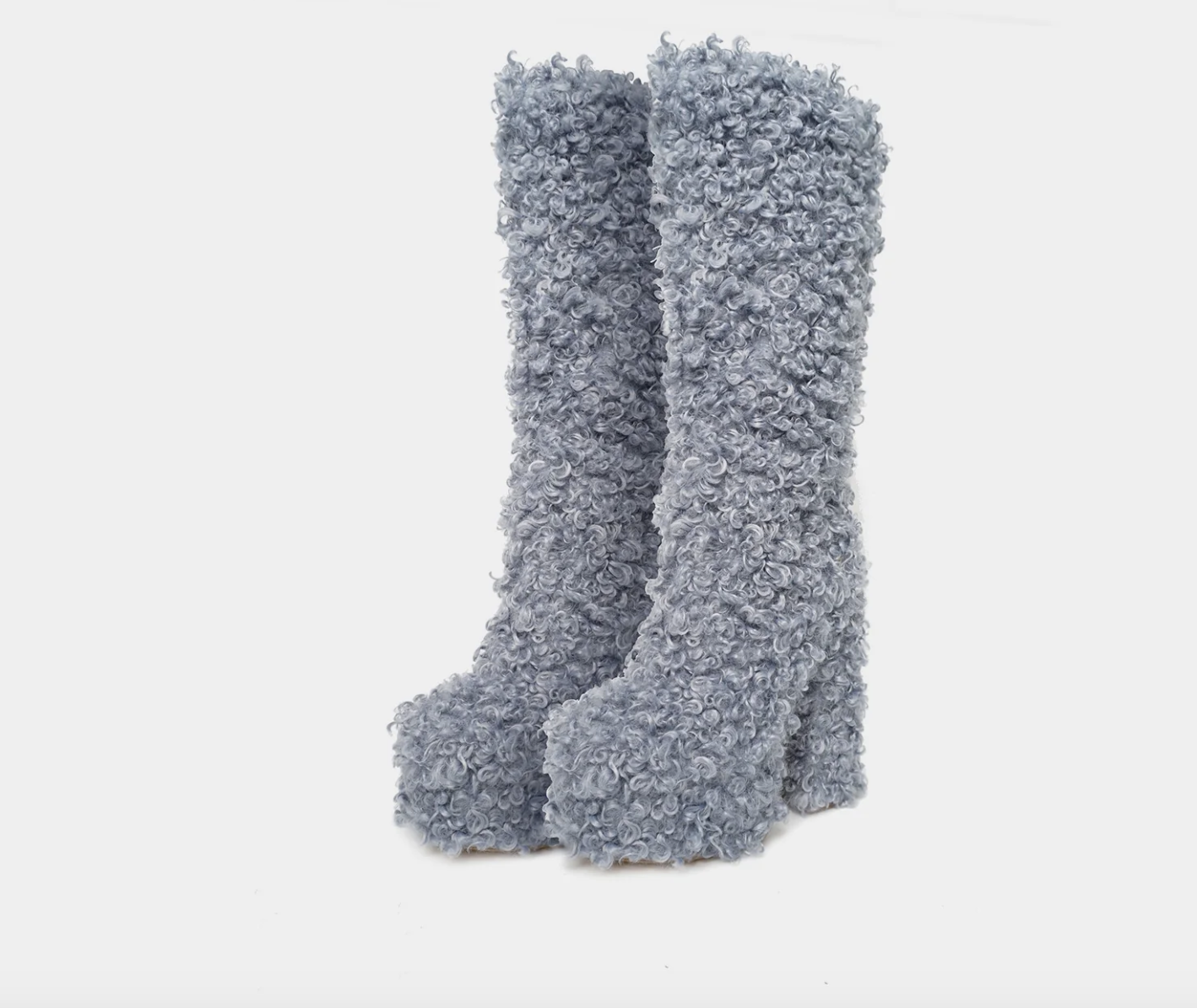 Teddy Boots Blue