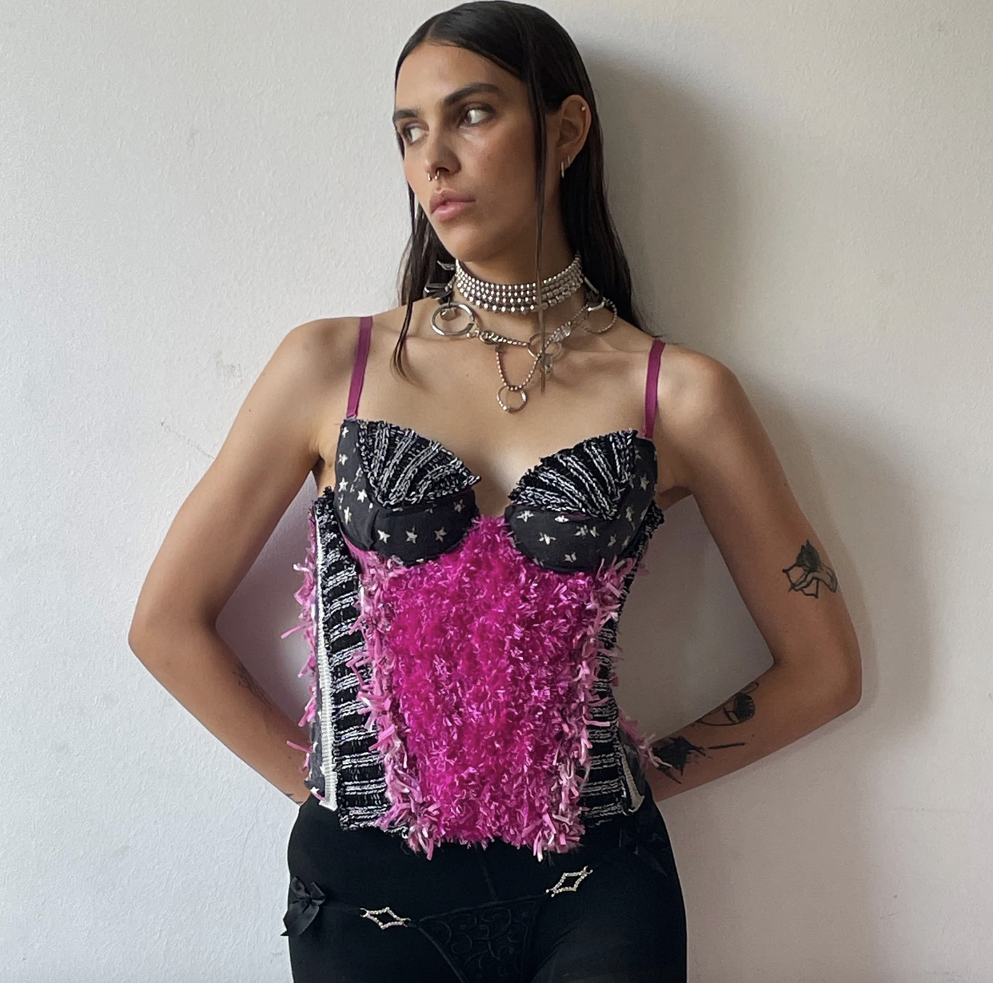 Pink Demon Corset