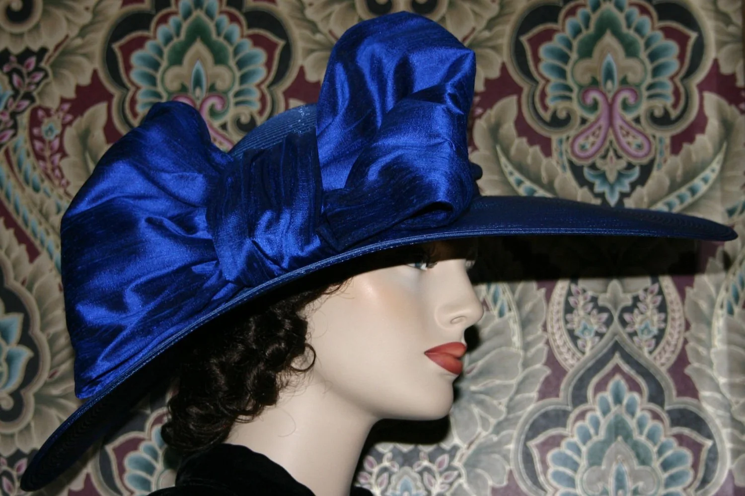 Timeless Elegant Women's Derby Hat - Titanic  East Angel Harbor Hat Shop  "One of a Kind" Custom Hat Designs