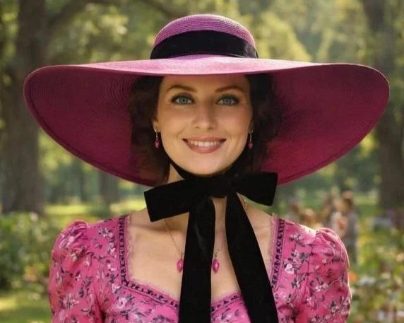 Southern Belle Hat: Tribute to Gone with the Wind & Victorian Era - Miss Scarlett