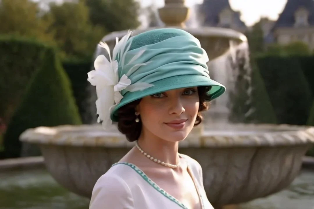 Flapper Cloche Hat 1920s Gatsby Style - Lady Amelia - The Jazz Age Collection