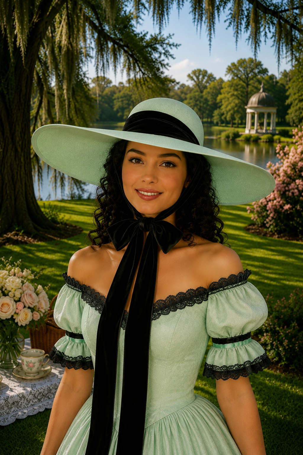 Mint Julep Southern Belle Hat (4).png