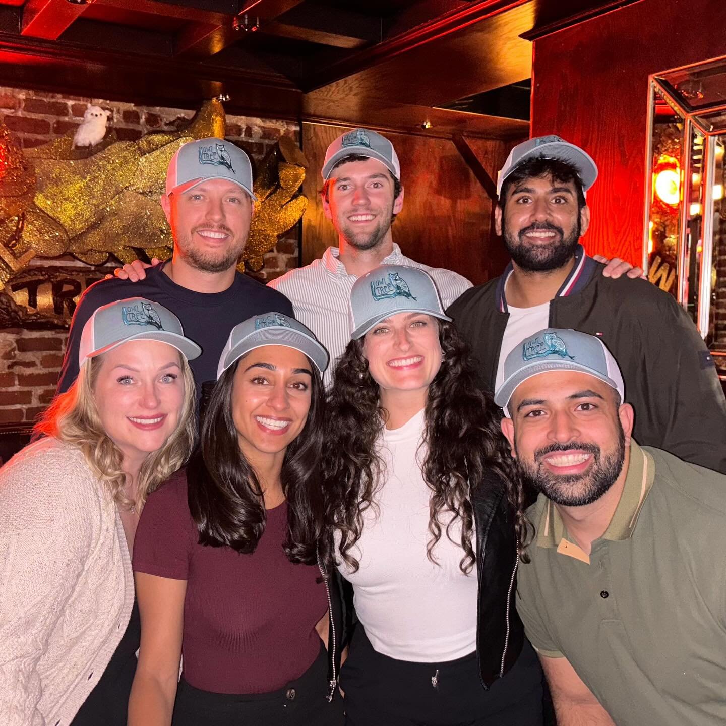 Fresh Owl Tree baseball caps - grab yours at your next visit! 🧢 🦉

#owltreebar #supportyourlocalowl