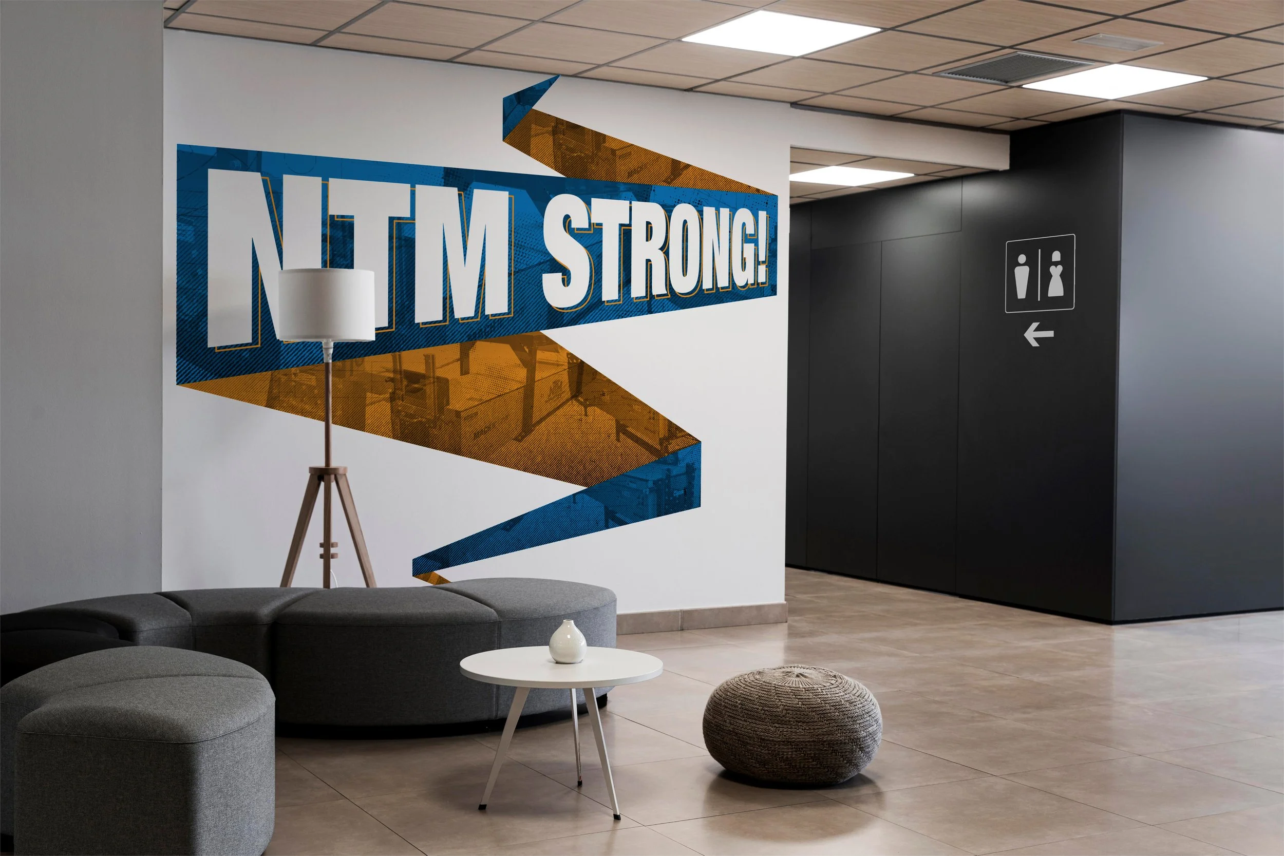 New Tech Machinery Murals