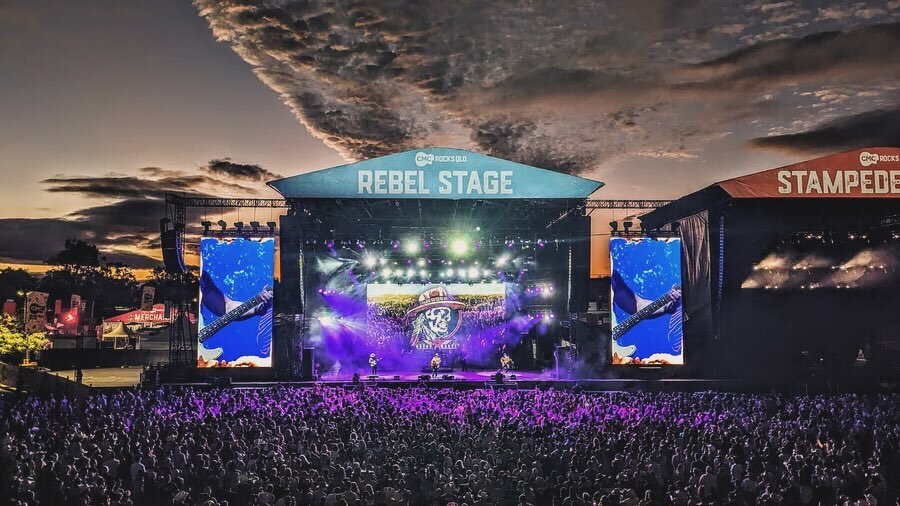 And with that we hang our dusty cowboy hats up after another successful CMC 2024!

Creative Productions Australia looked after the Rebel and Stampede providing all Lighting and LED screens for the crowds entertainment.

The lineup was stacked with in