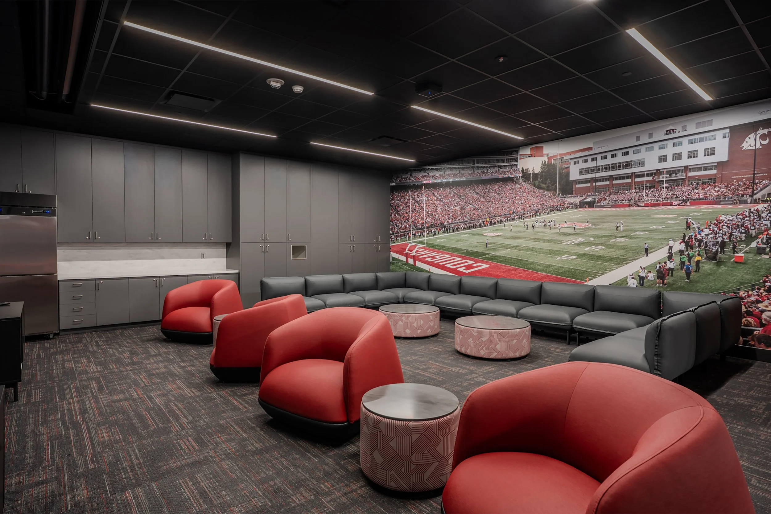 WSU - Football Locker Room