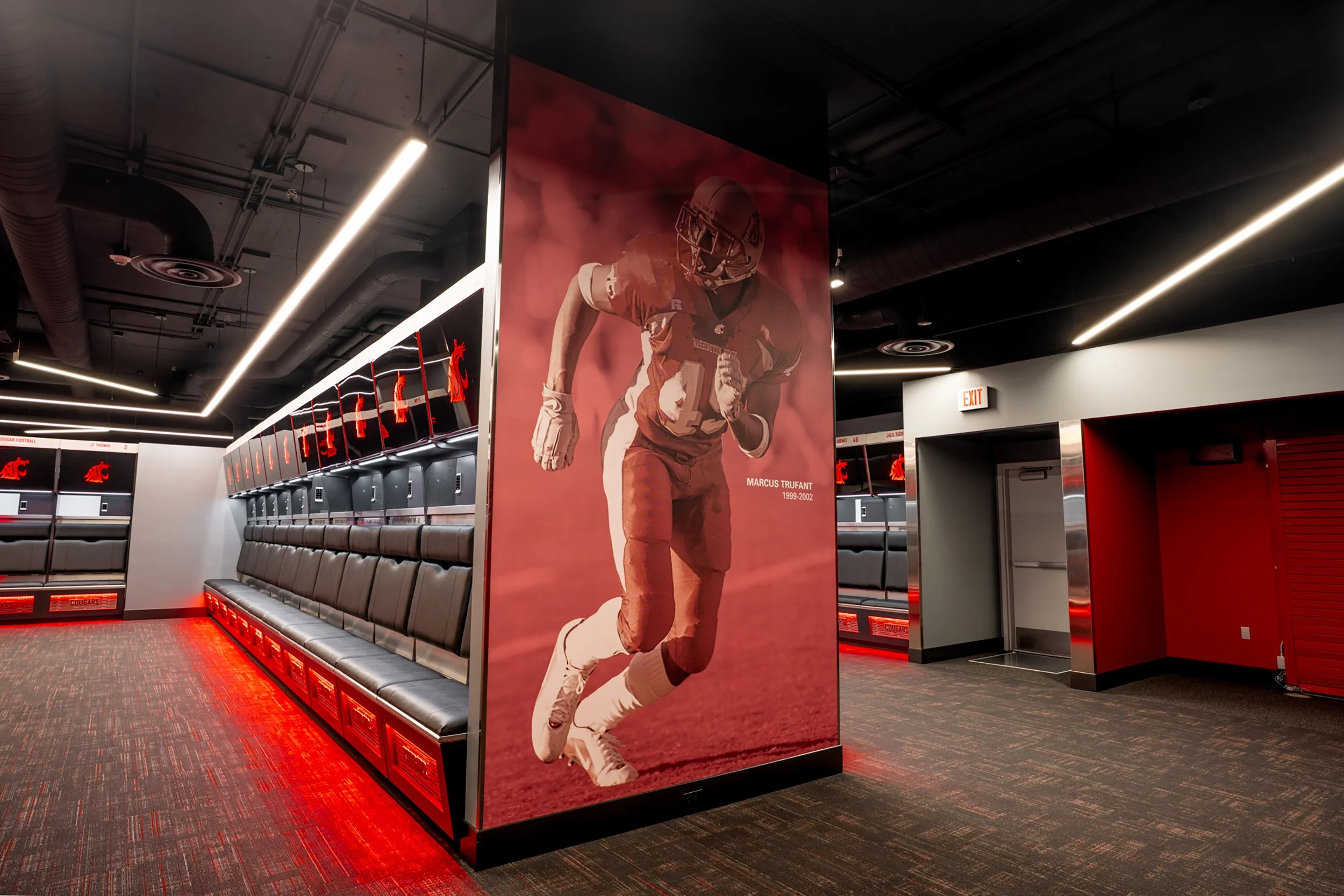 WSU - Football Locker Room