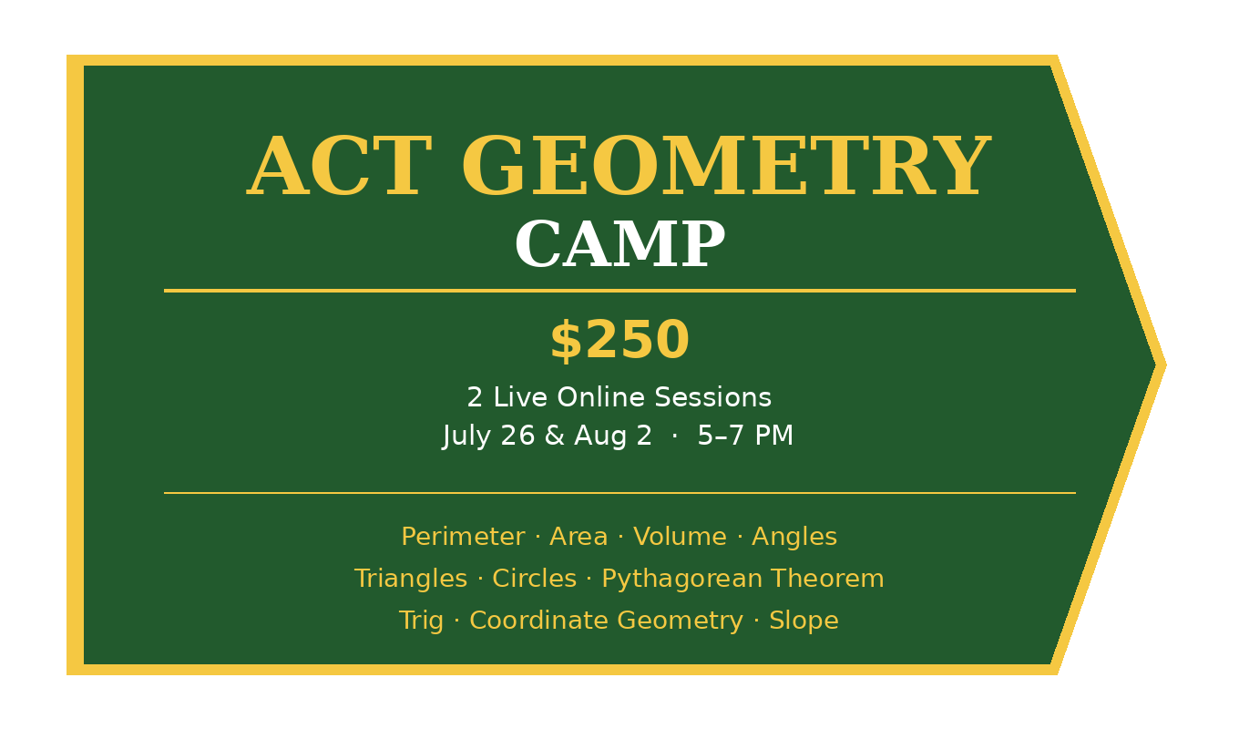 ACT Geometry Camp