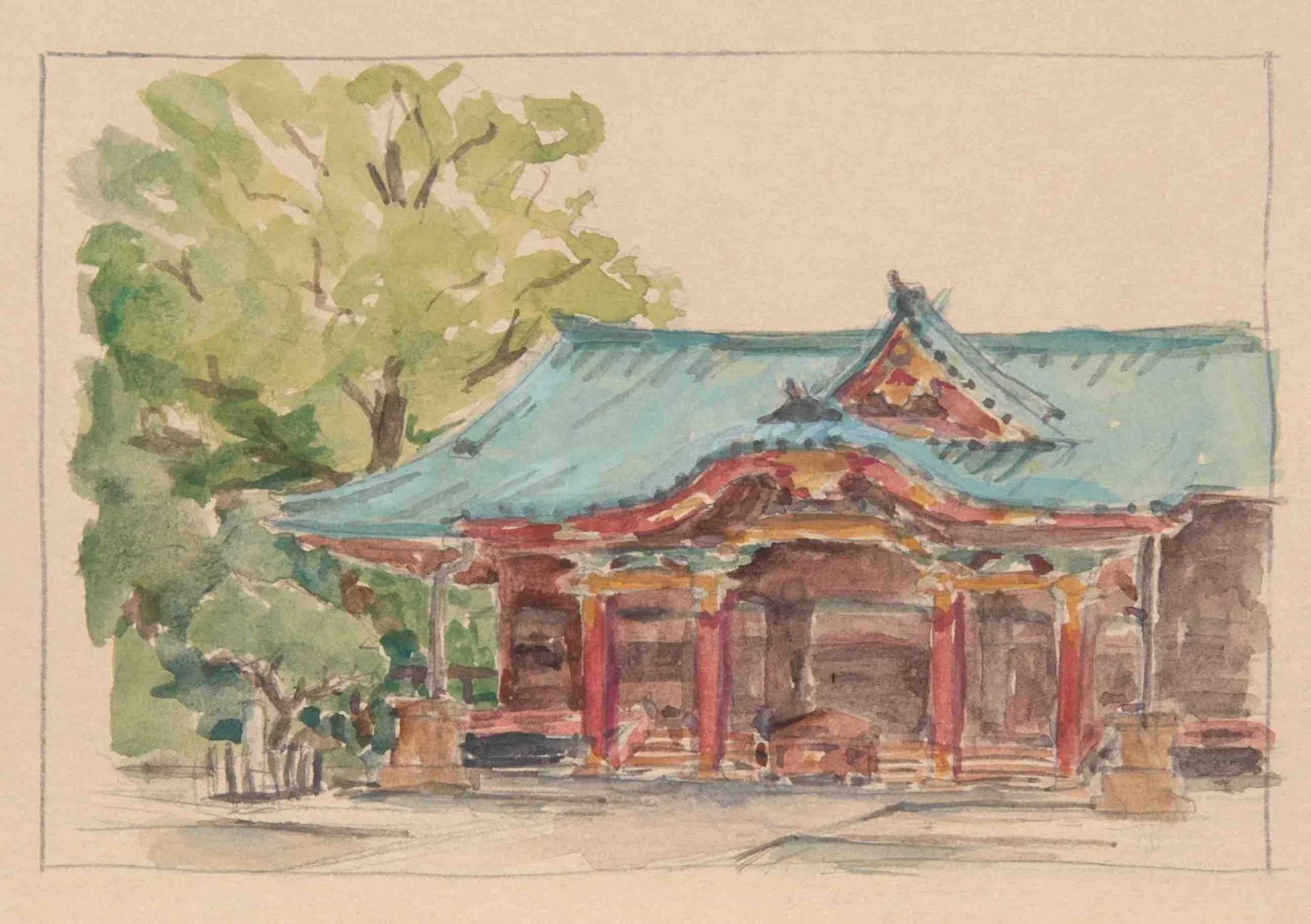 Nezu Shrine (no. 16)