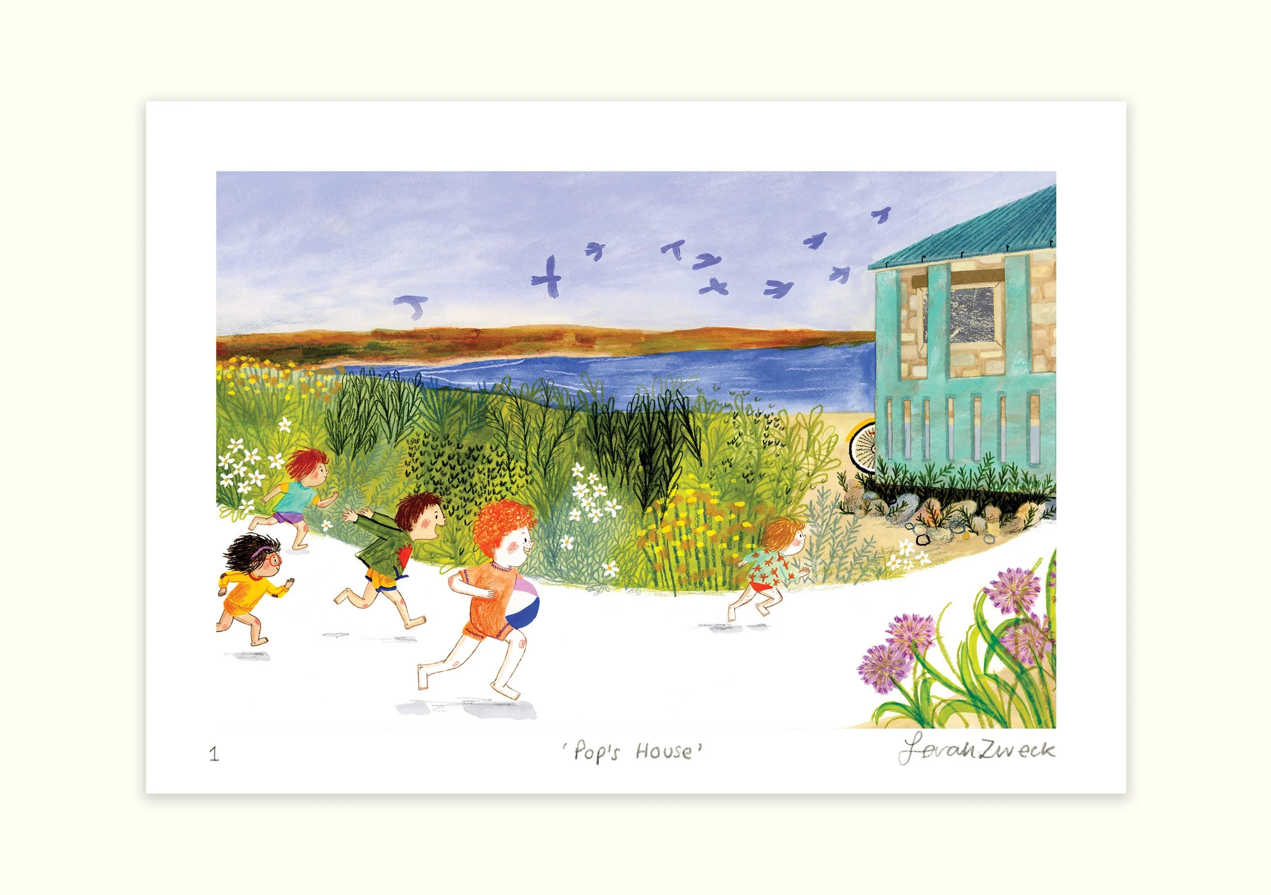 Here Come the Cousins Art Print 1.jpg