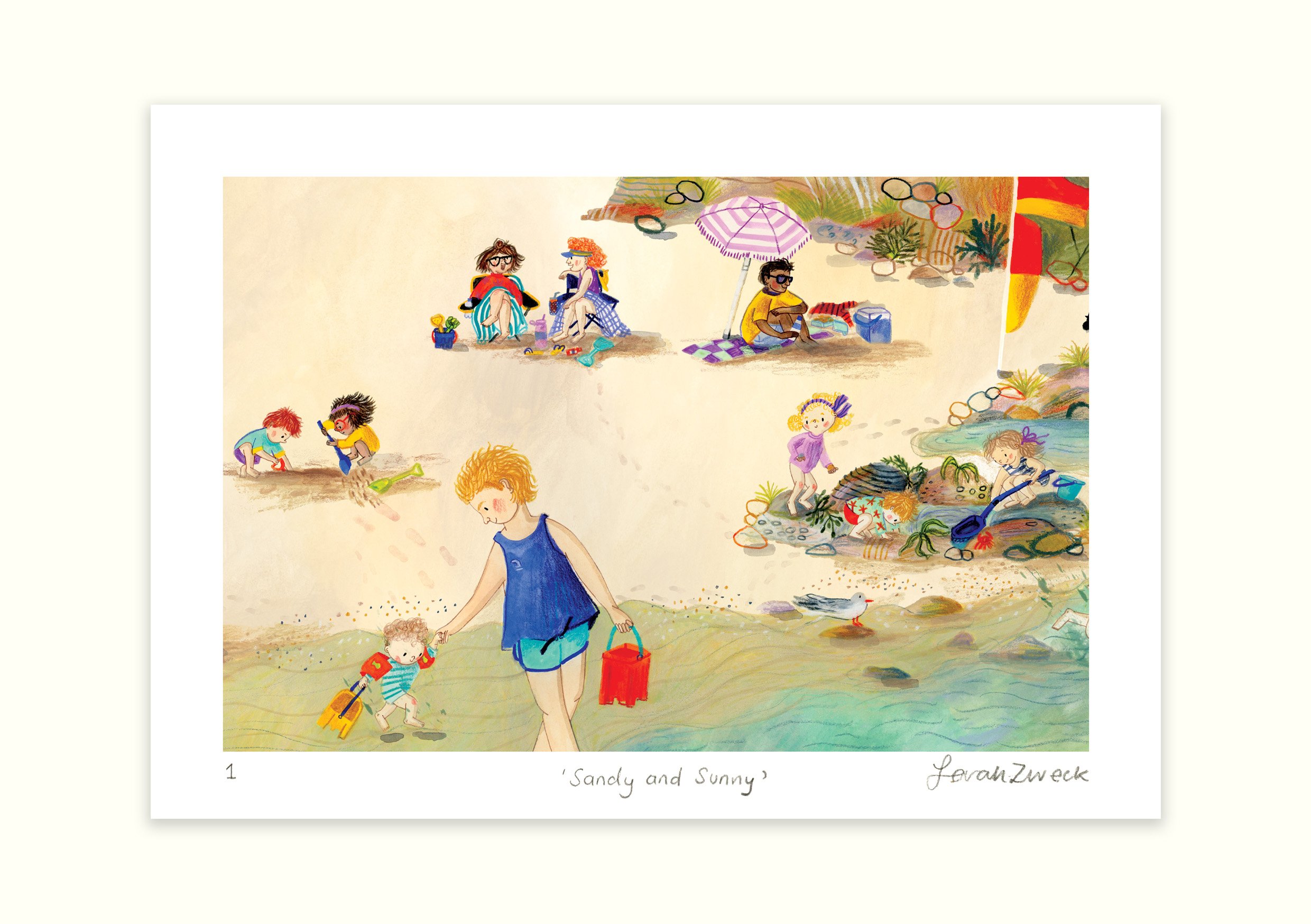 Here Come the Cousins Art Print 2.jpg