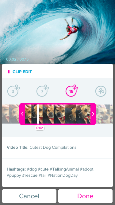 A person in red surfing a large wave in the ocean.