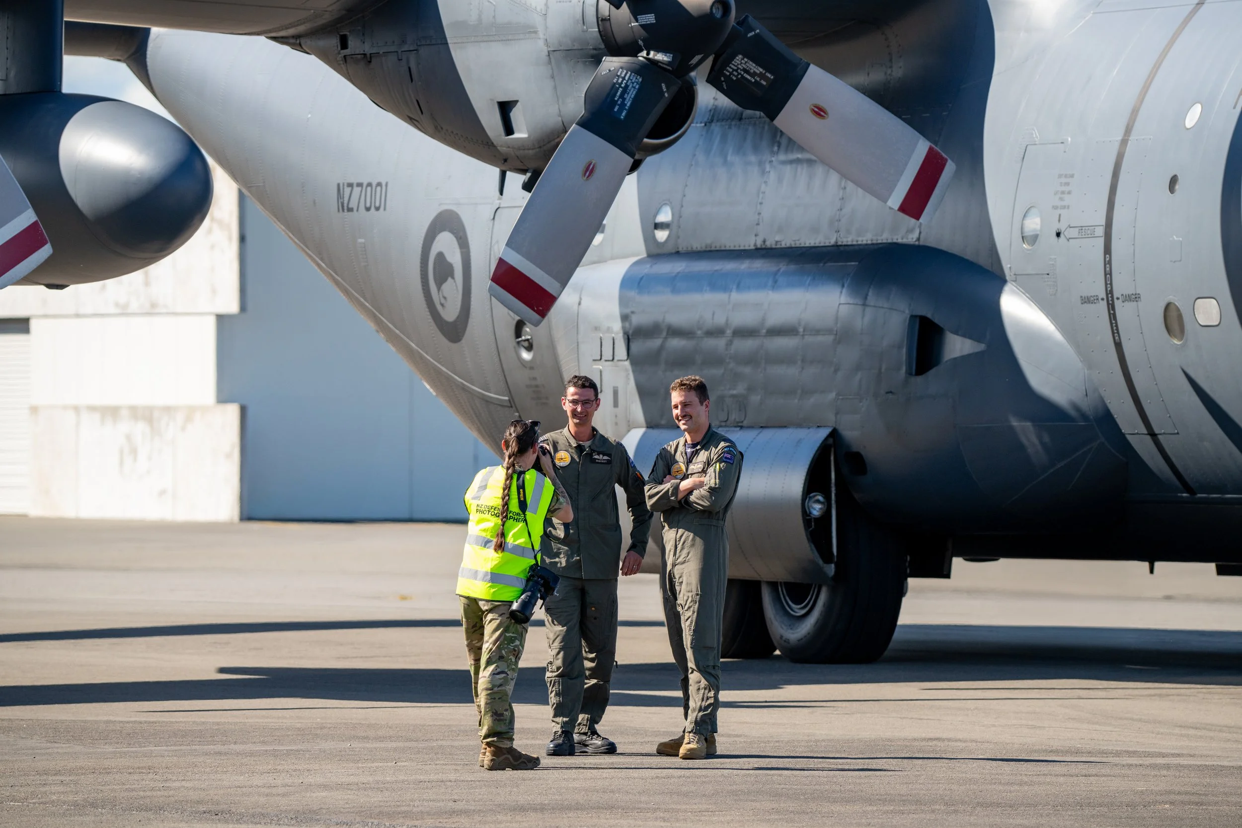 Royal New Zealand Air Force C130 Hercules retirement to Wigram