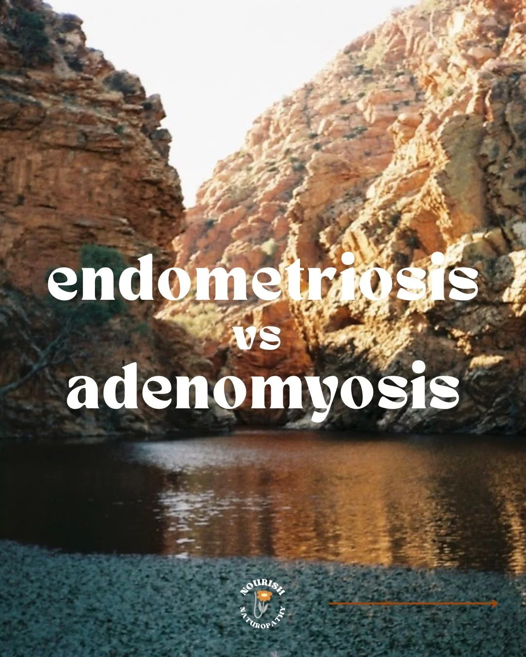 Endo and adeno can co-exist, but one is not the same as the other ✨🧚🏻

Here are some of the general differences between the 2 conditions (although there is a lot of crossover/each person&rsquo;s experience is very individual!!) 🤎🤎