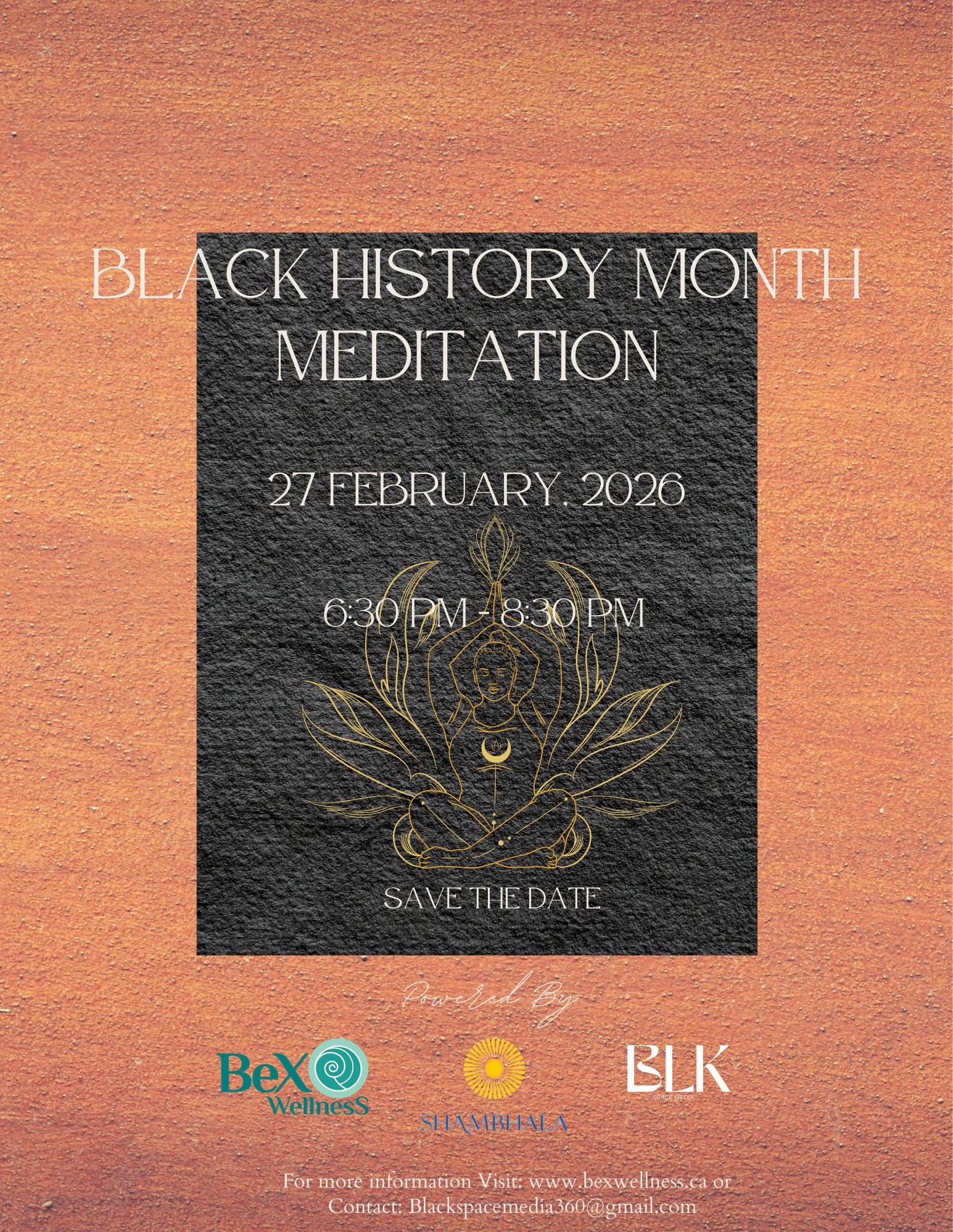 Black History Month Meditation - Rest Remember Re-imagine.