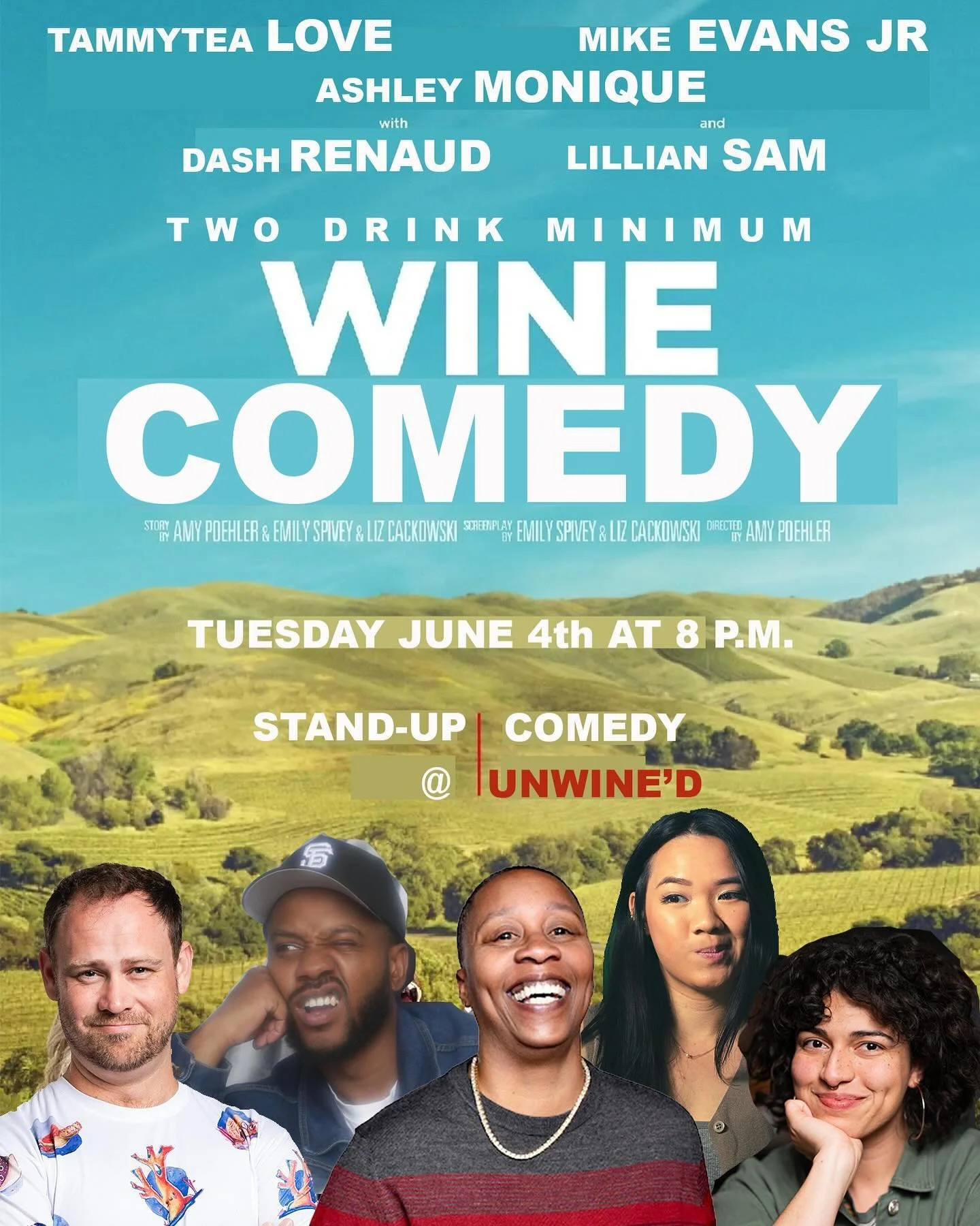 Less than a week away! Come see the Bay Area&rsquo;s top comedians in West Portal&rsquo;s premier performance space.