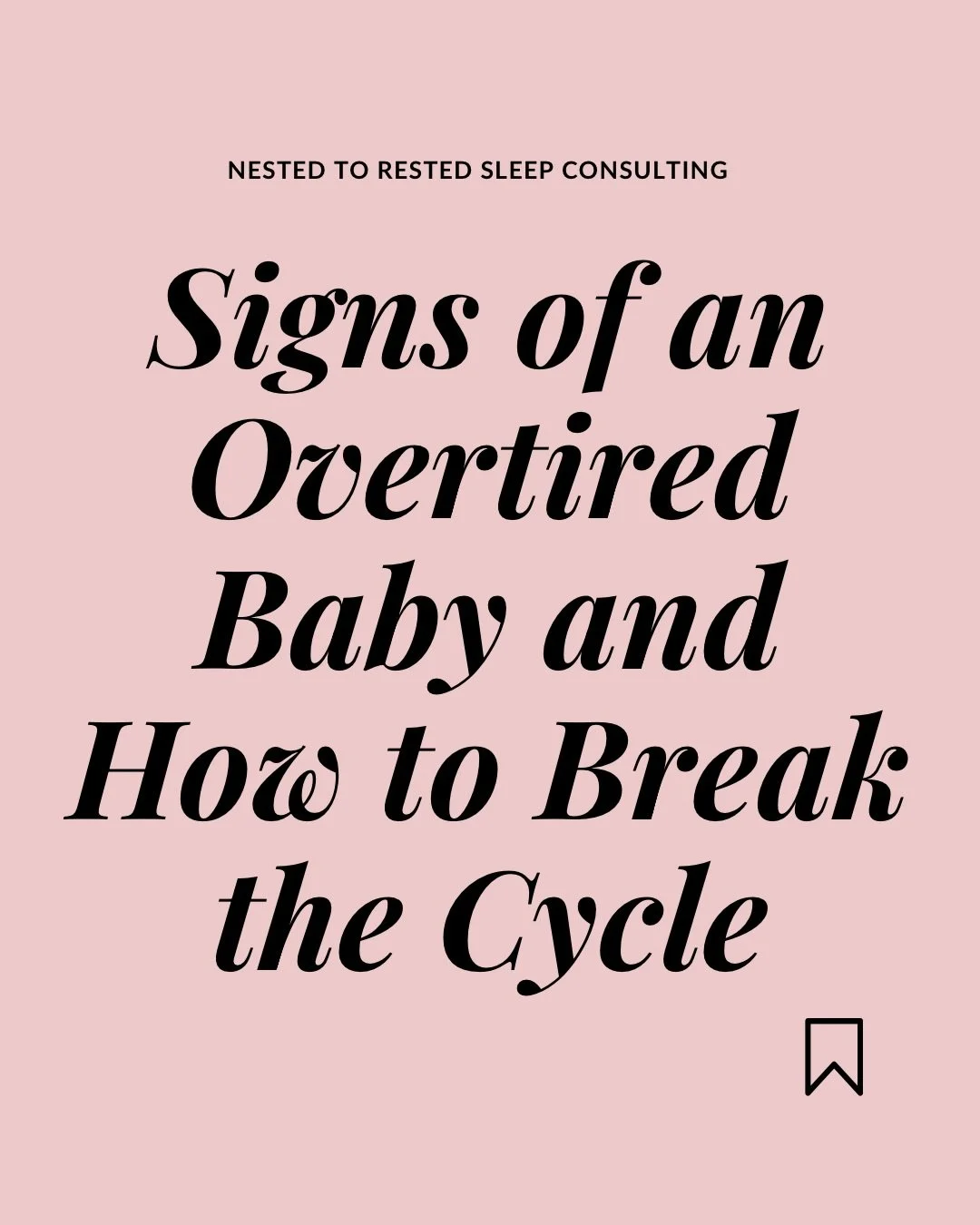 If naps feel harder than they should and night wakings are becoming your new norm then this might be the missing piece.

Your baby may be in an overtired cycle. 

Hi 👋🏼 I&rsquo;m Unnati. Baby Sleep Expert, Public Health Practitioner, &amp; IVF mom 