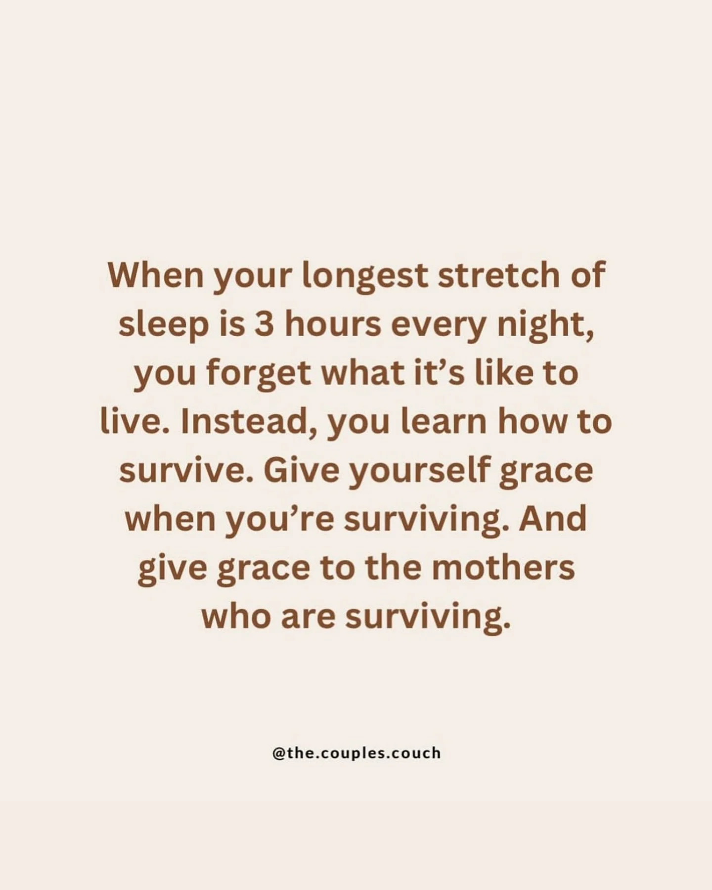 For the parent who needs to see this&hellip;

Tag or share with a parent who may also need this reminder.

Graphic and quote by @the.couples.couch 
.
.
.
.
#babysleep #motherhood #momcommunity #firsttimemom #newborn newmom newdad postpartum parenthoo