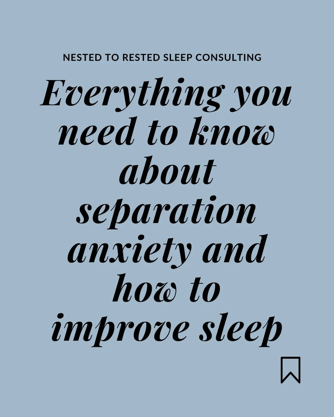 🚨SAVE THIS⬇️

😢 Is your baby or toddler crying when you step away? They might be experiencing separation anxiety.

Hi 👋🏼 I&rsquo;m Unnati. Baby Sleep Expert, Public Health Practitioner, &amp; IVF mom to 👧🏻👦🏻. 

Follow @nestedtorestedsleep for