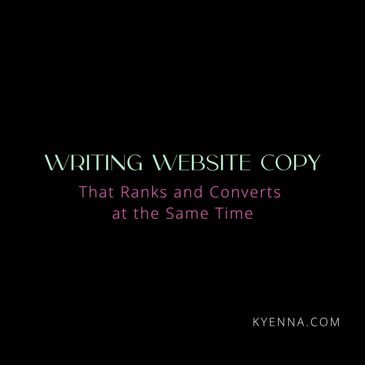 How to Write Website Copy That Ranks and Converts