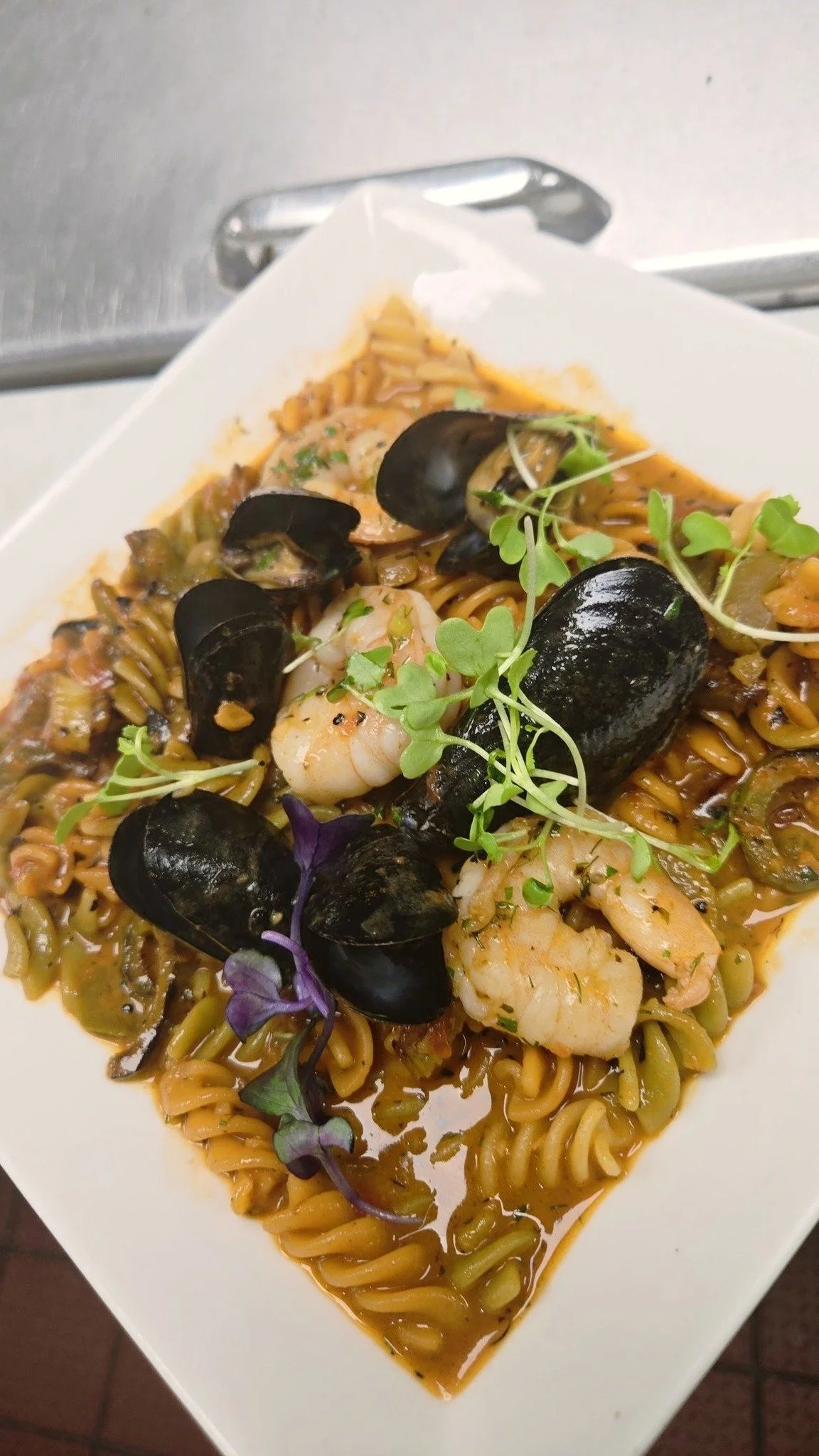 #seafood #pasta #Workflow