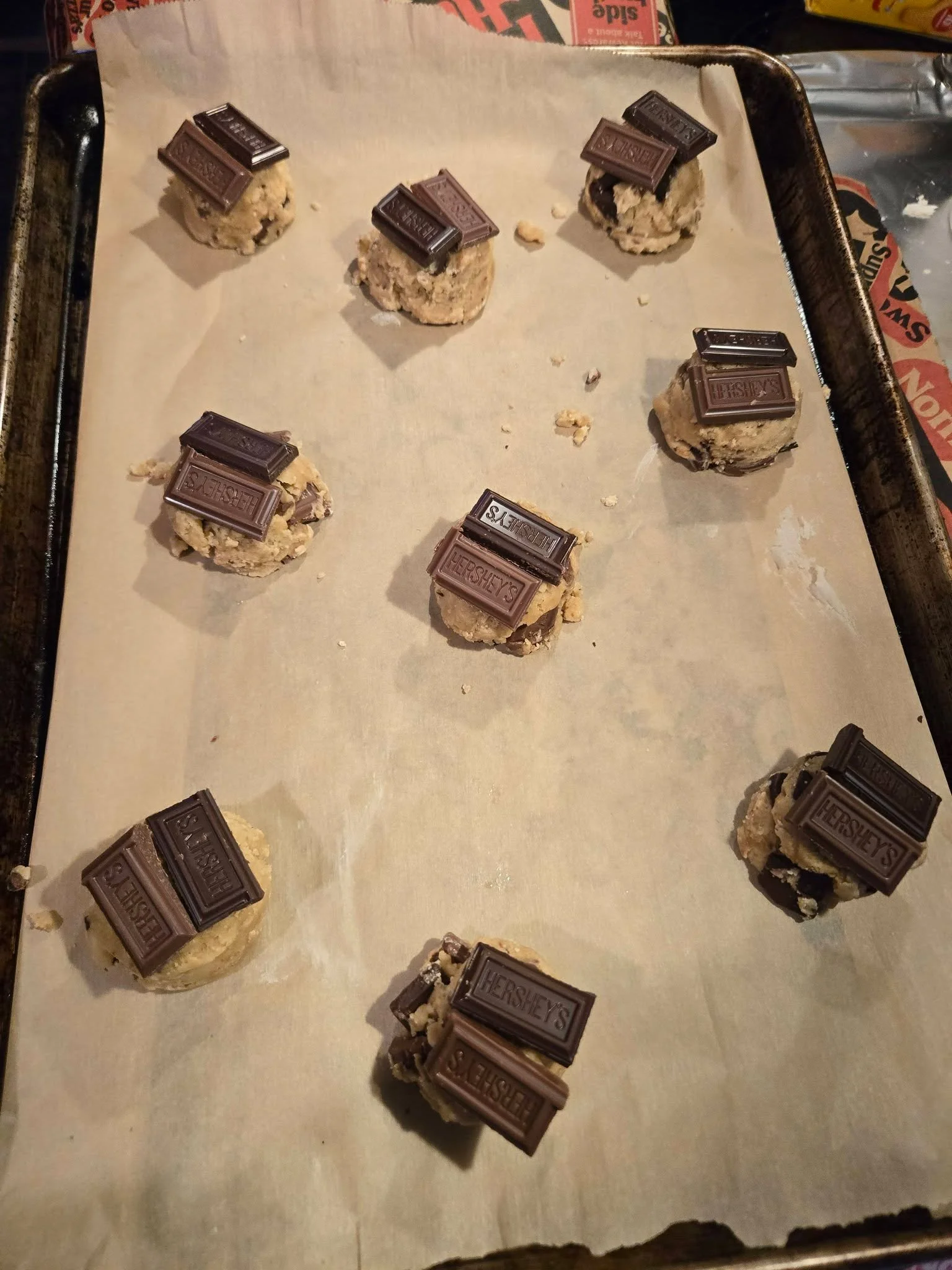 Gonna have to make another big batch of these cookies. Made about 4 dozen last month, froze them and have been making a few periodically and they are gone. Subscribers get the recipe next month!