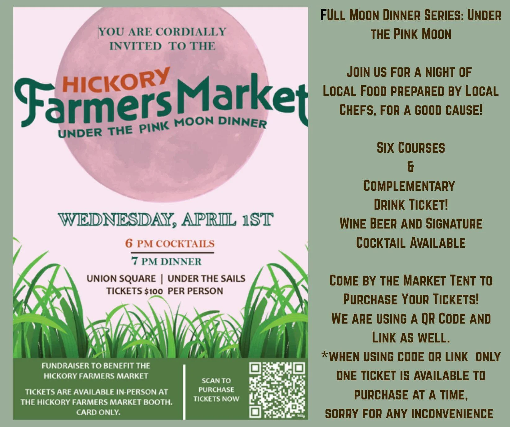 Hickory Farmer's Market Fundraiser Dinner 2026
