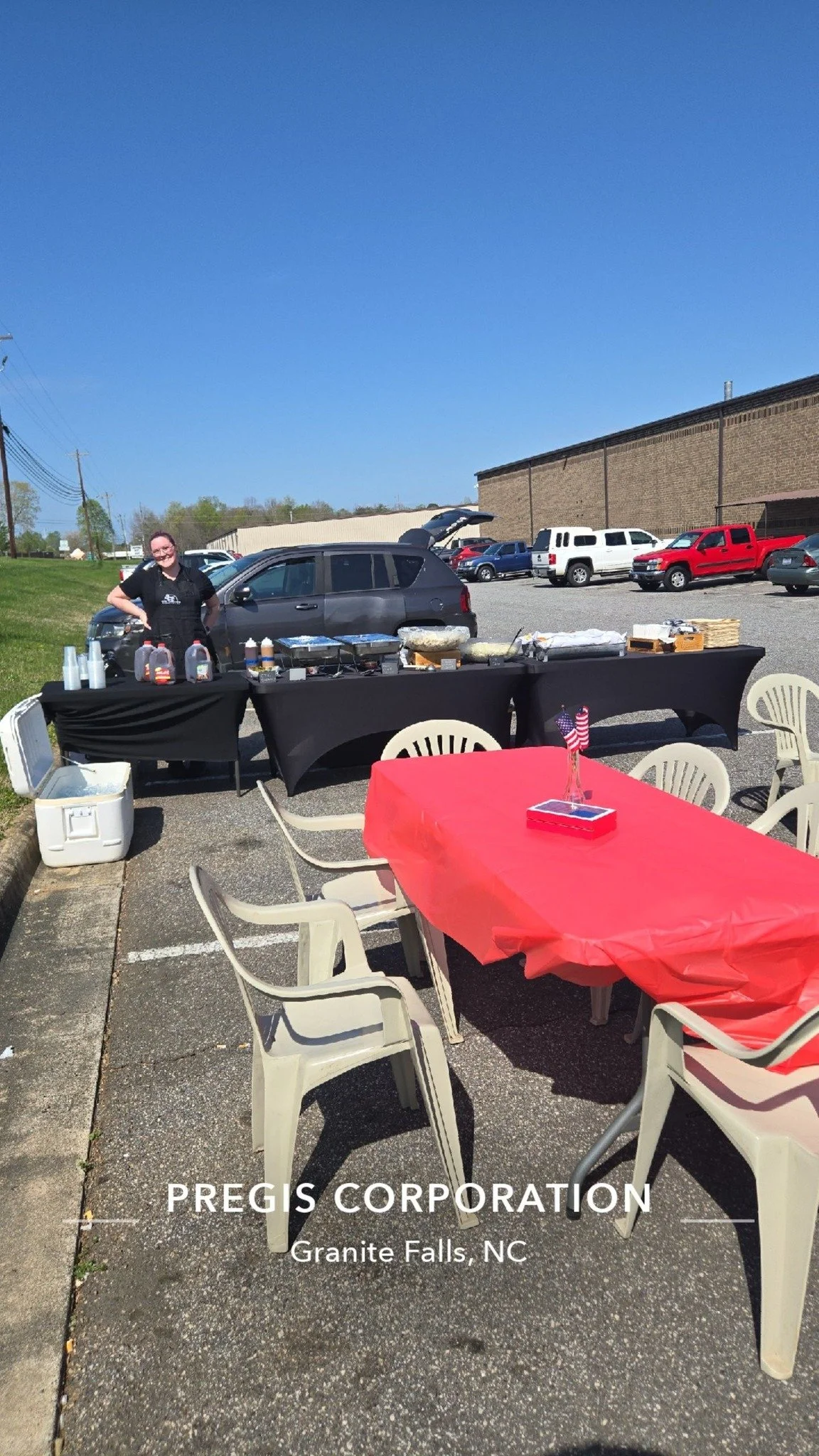 Beautiful day for a catering!
Chef Trivette's Conceptions