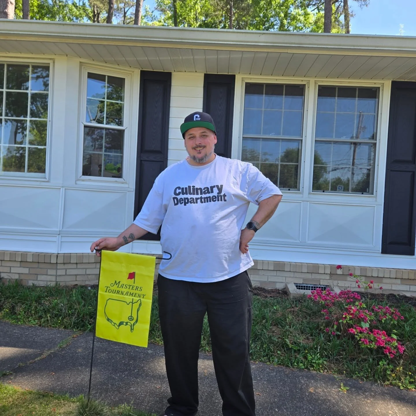 Lets go Day 5!

@chefspsa swag ✅️
#mastersweek