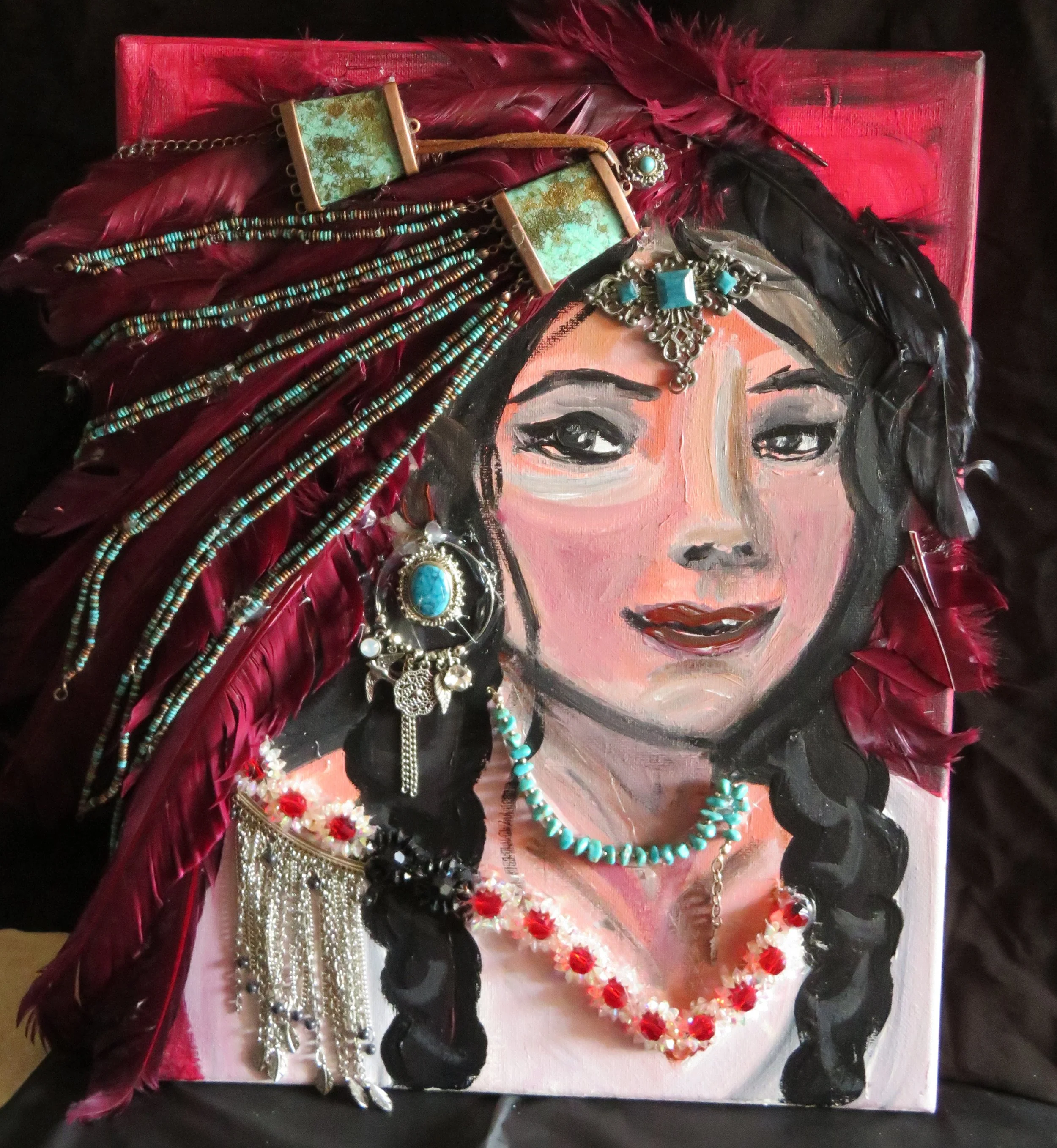 Dream Catcher (Mixed Media/Paint)