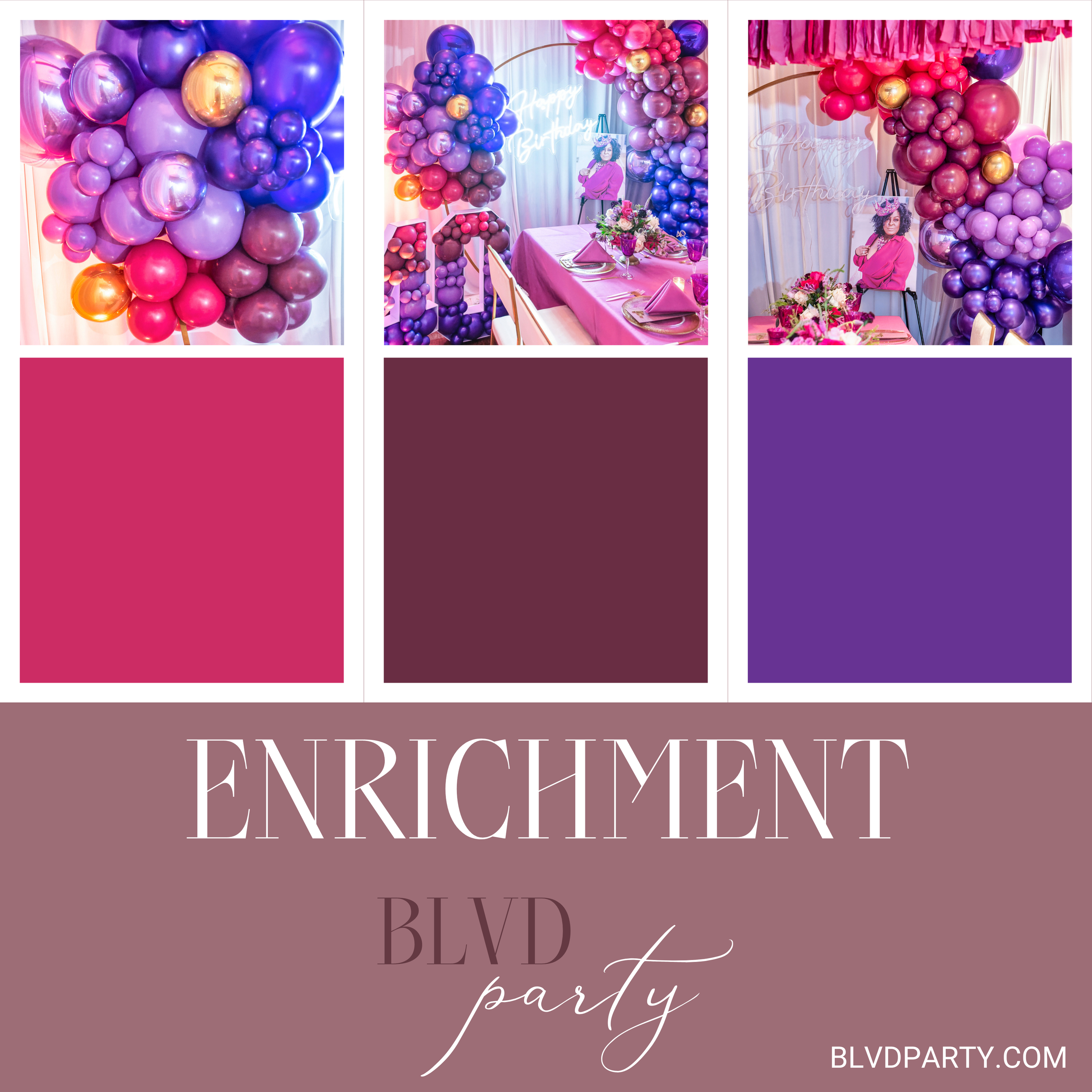 ENRICHMENT BALLOON GARLAND