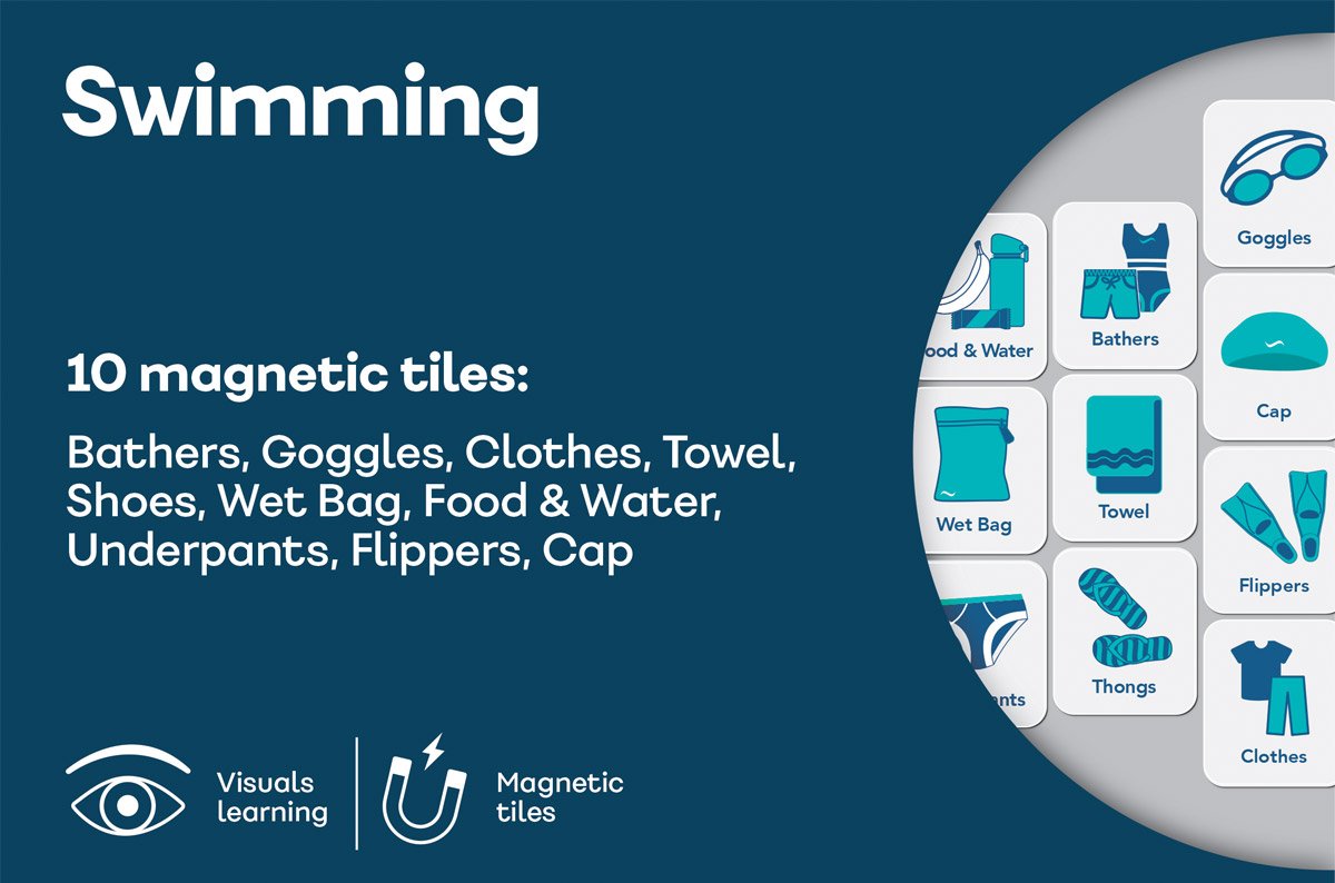 ADD ON SET: Swimming (10 Tiles)