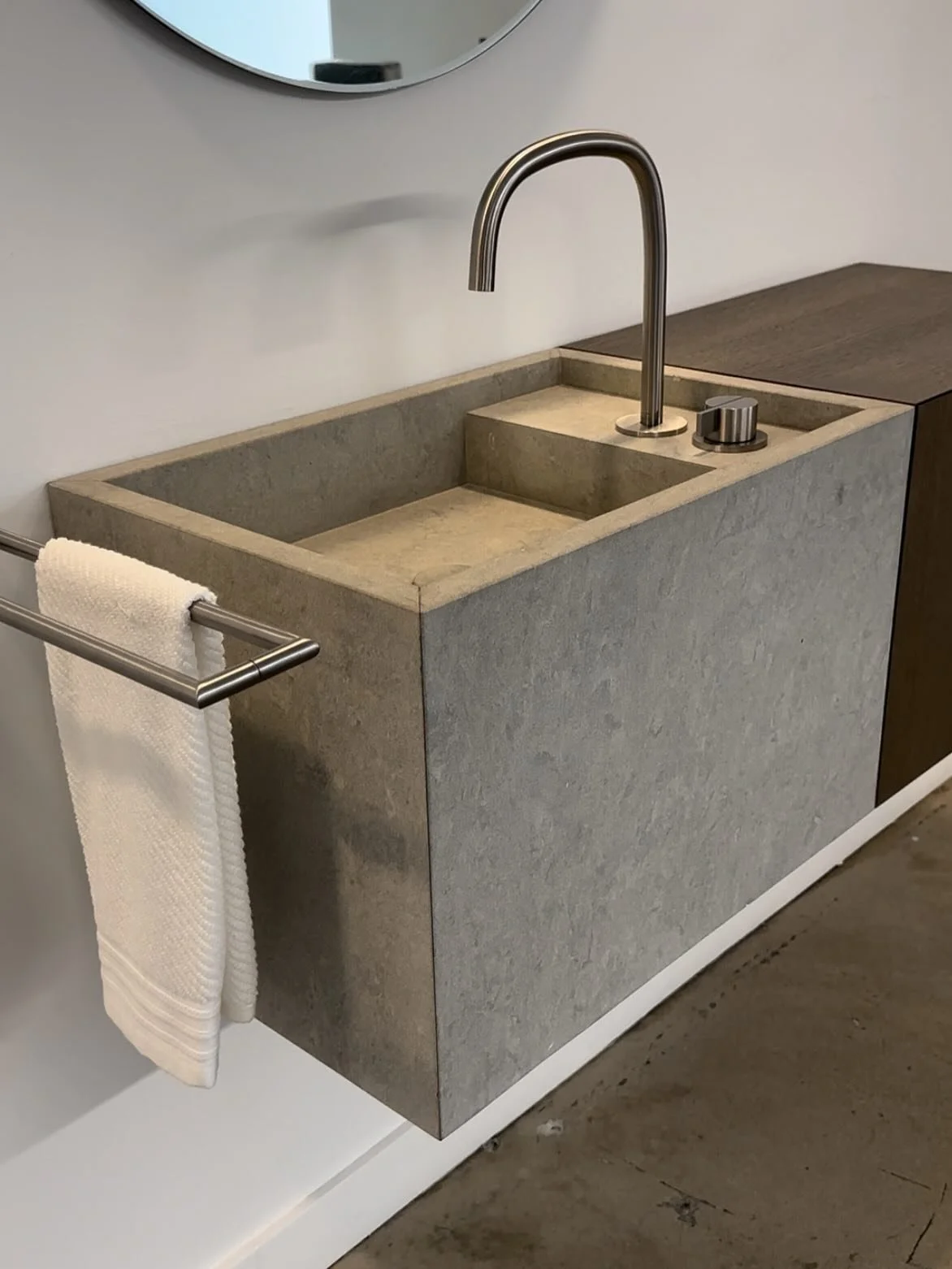 Bathrooms are the most intimate design choice in a home.

A bathroom is one of the most personal spaces. It&rsquo;s where your day begins and where it winds down at night. The way it&rsquo;s designed, the textures you touch, the light that surrounds 