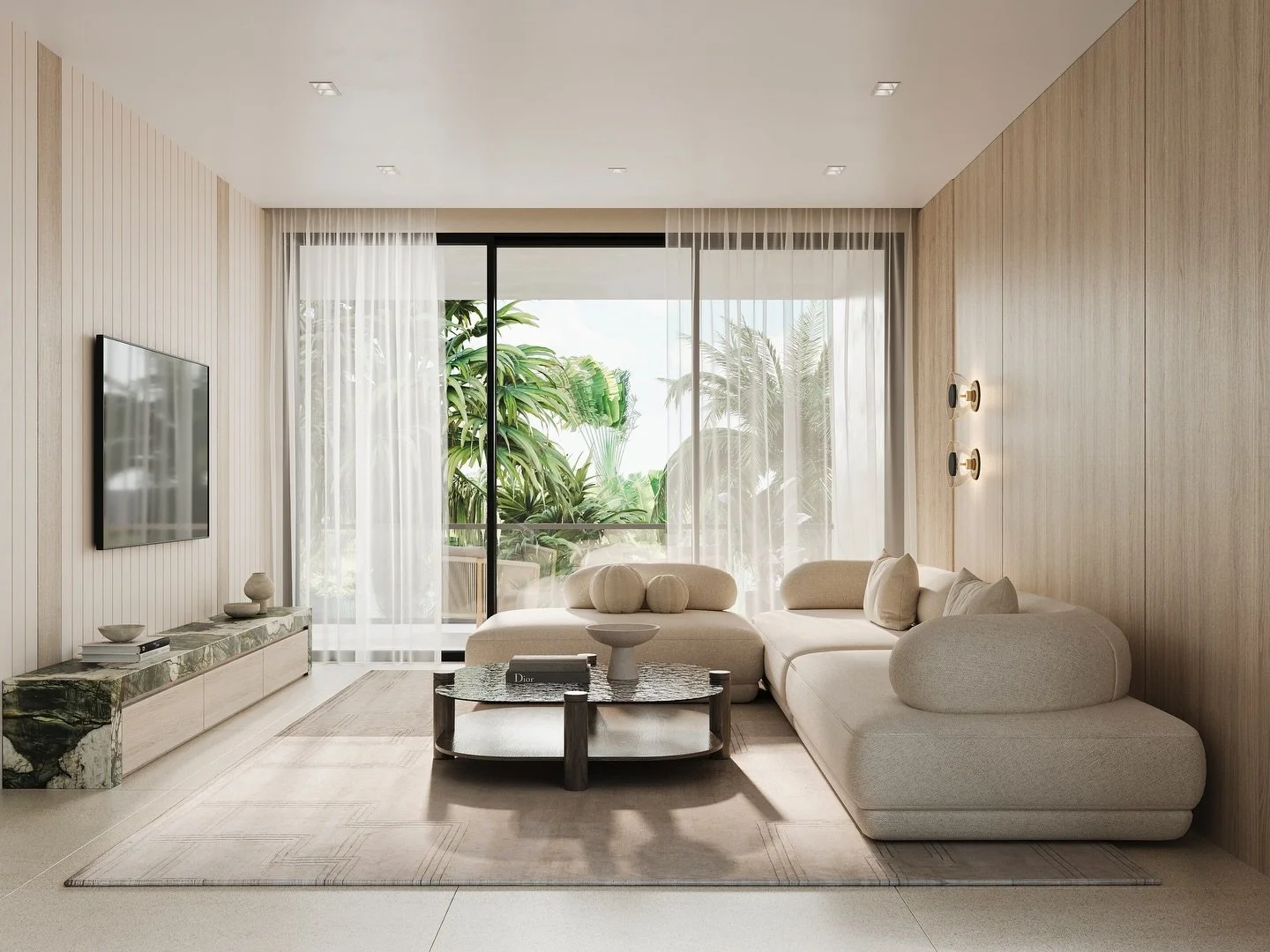 A space designed for the in-between moments.
Morning light through sheer curtains, soft textures underfoot, silence that feels complete.

Our latest spec home by Arei Interiors.