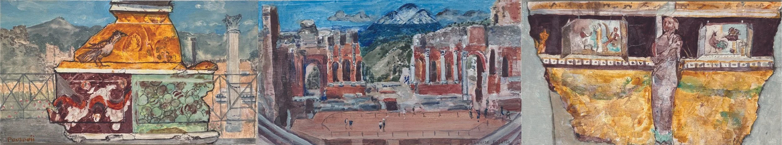 Louise Foletta, Italian memories