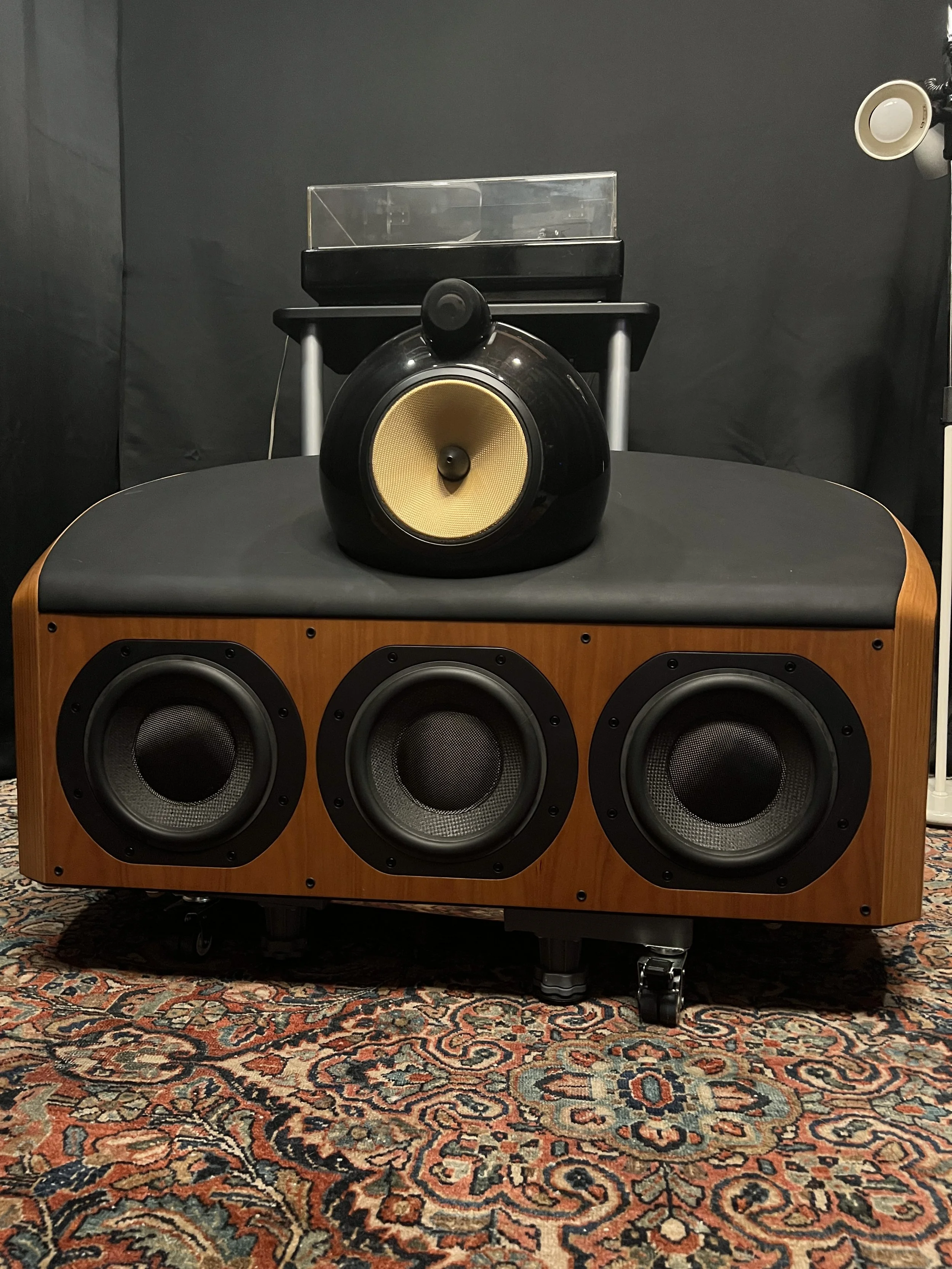B&W HTM1D Diamond Center Channel – Cherrywood - (SOLD)