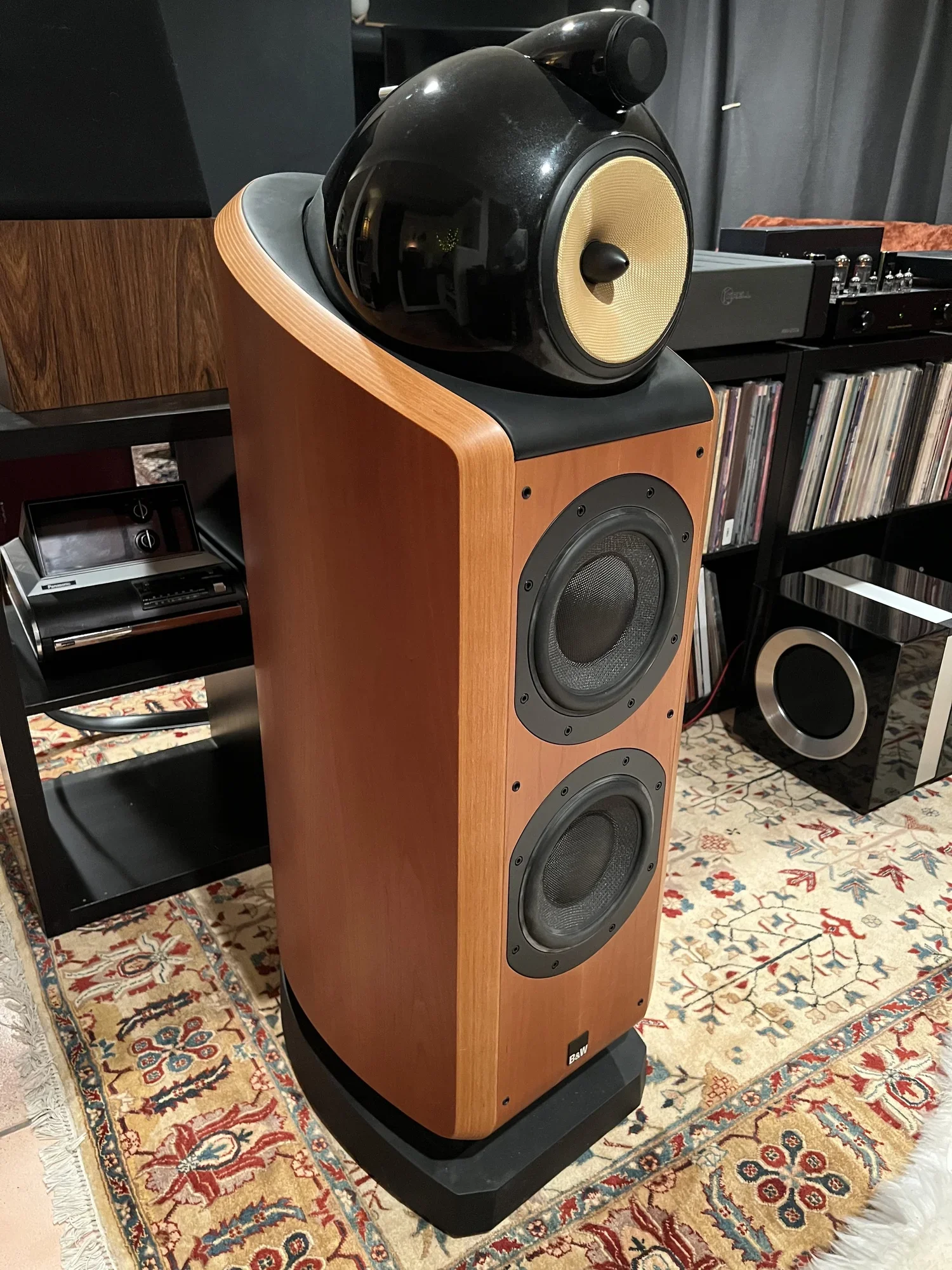 B&W 802D in Cherry  (SOLD)