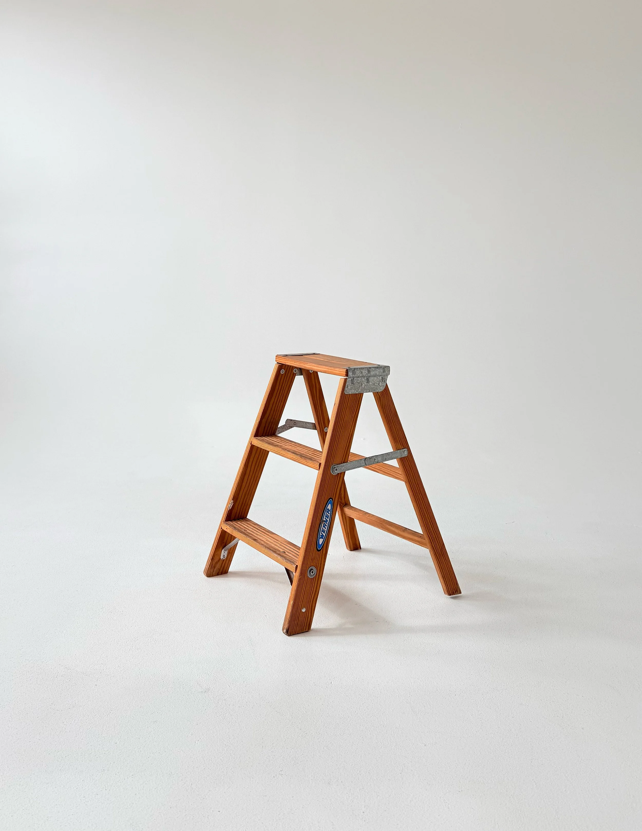 2-foot wood ladder at Sixteenth St. Studio in Greeley, Colorado