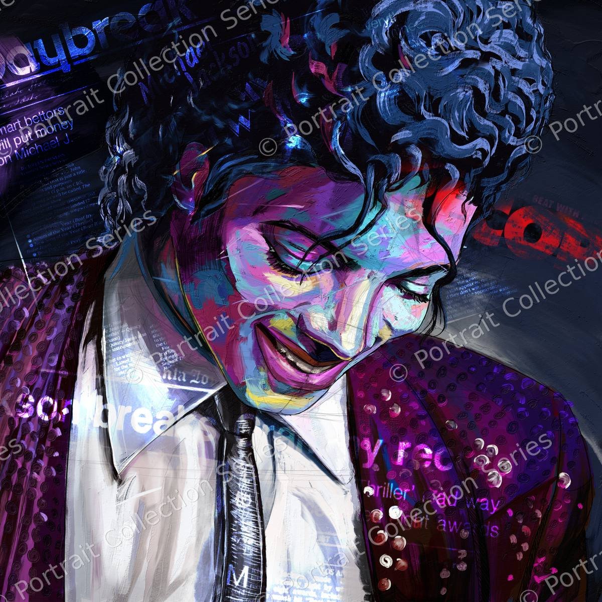 Michael Jackson's Portrait #12