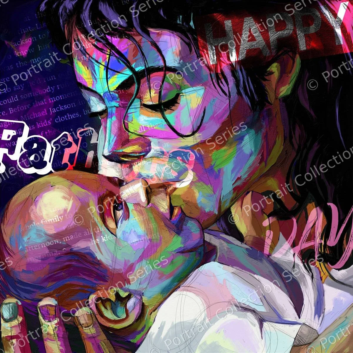 Michael Jackson's Portrait #15